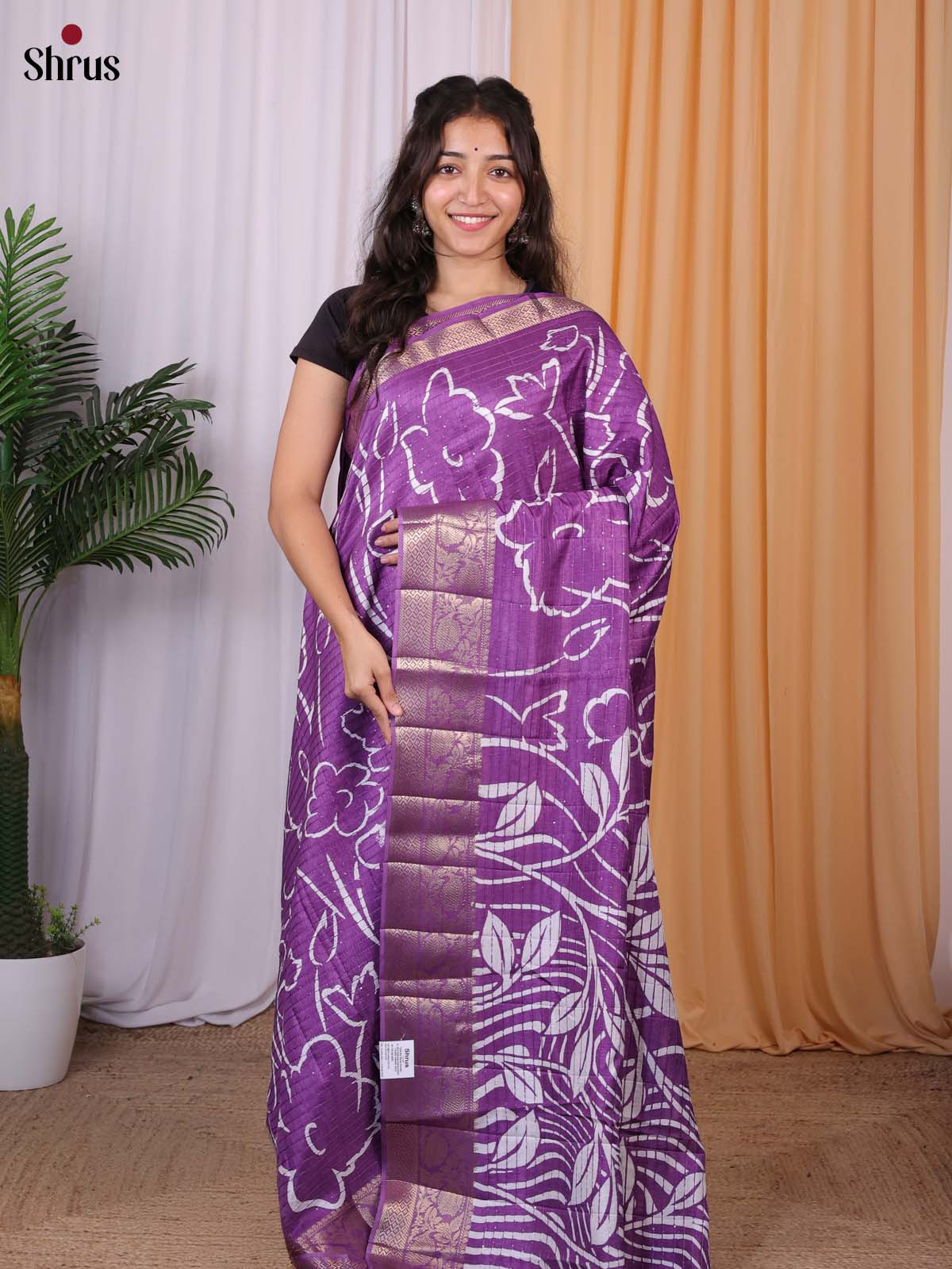 CKS21117 - Semi Tussar Saree