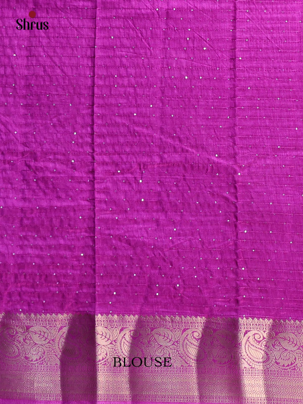 Purple - Semi Tussar Saree