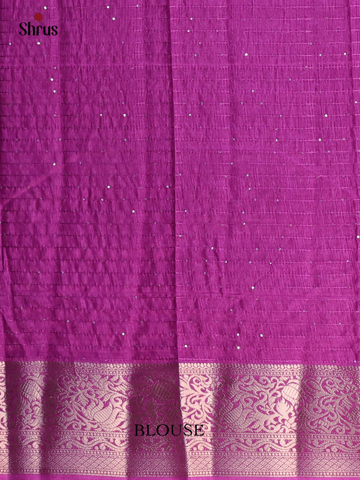 Purple - Semi Tussar Saree