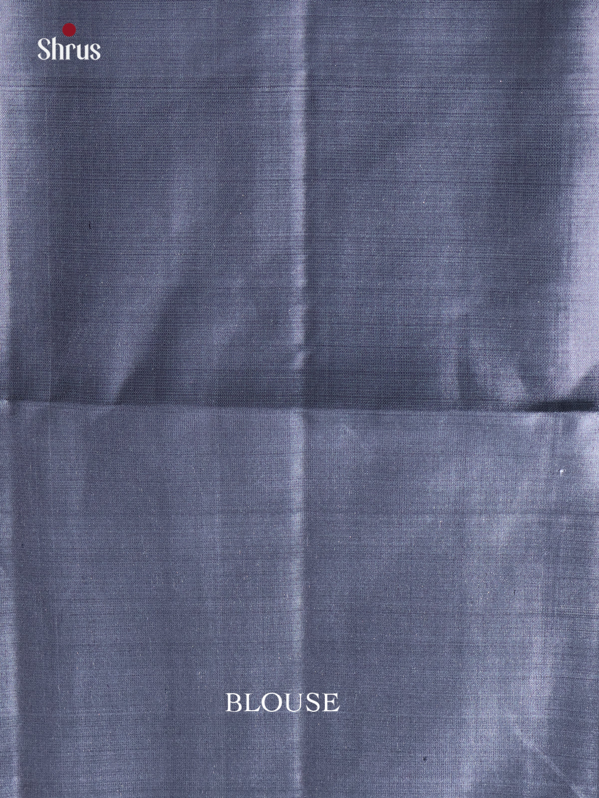 Blue & Grey - Soft Silk Saree