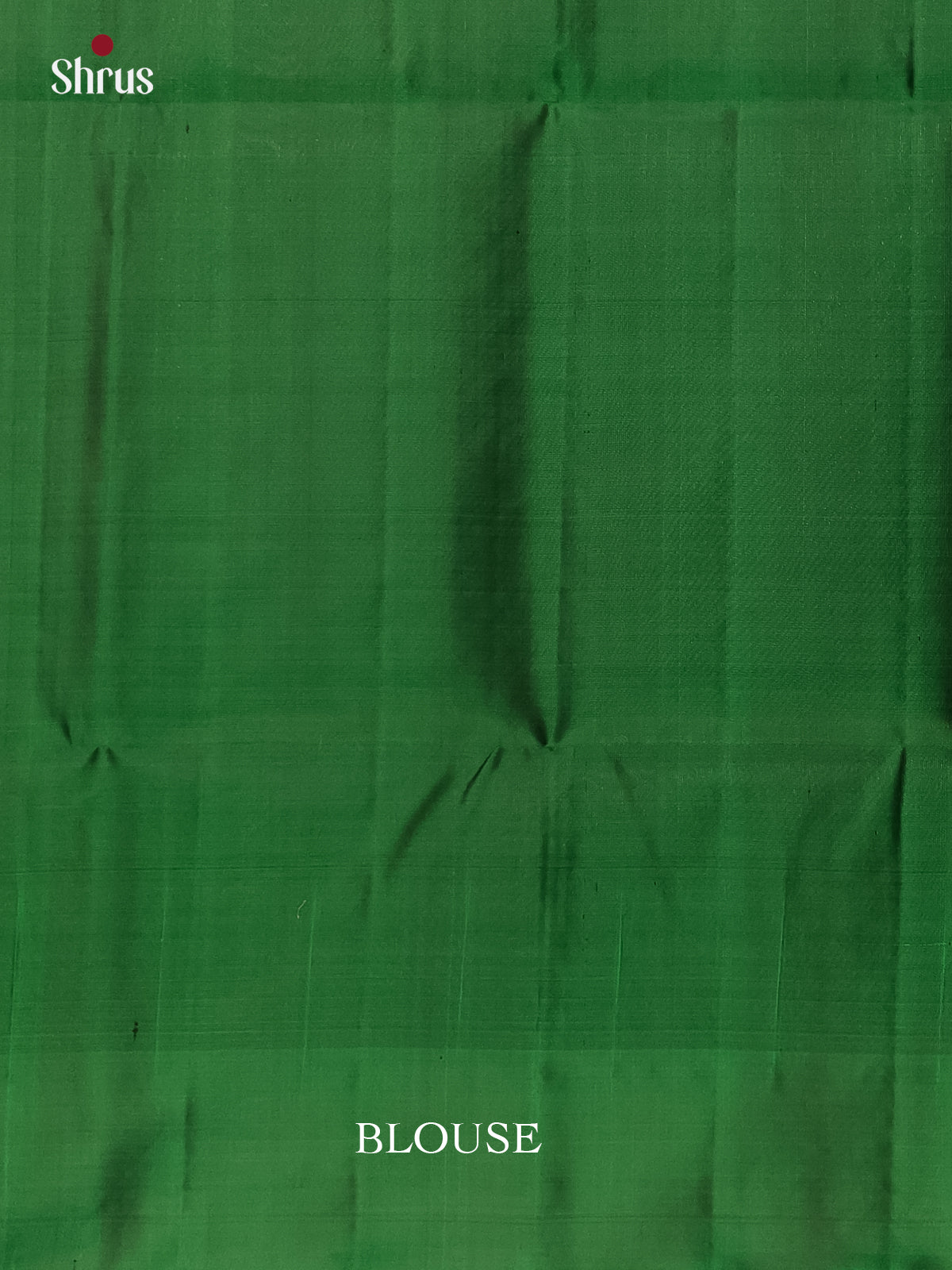 Leaf Green & Green - Soft Silk Saree