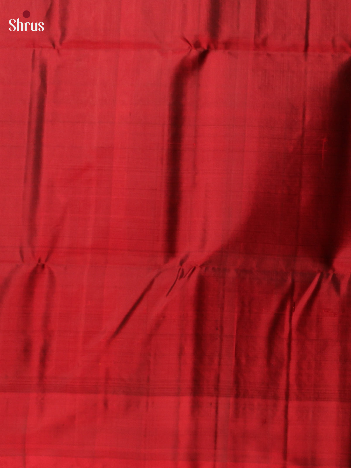 Dark Mustard & Maroon - Soft Silk Saree