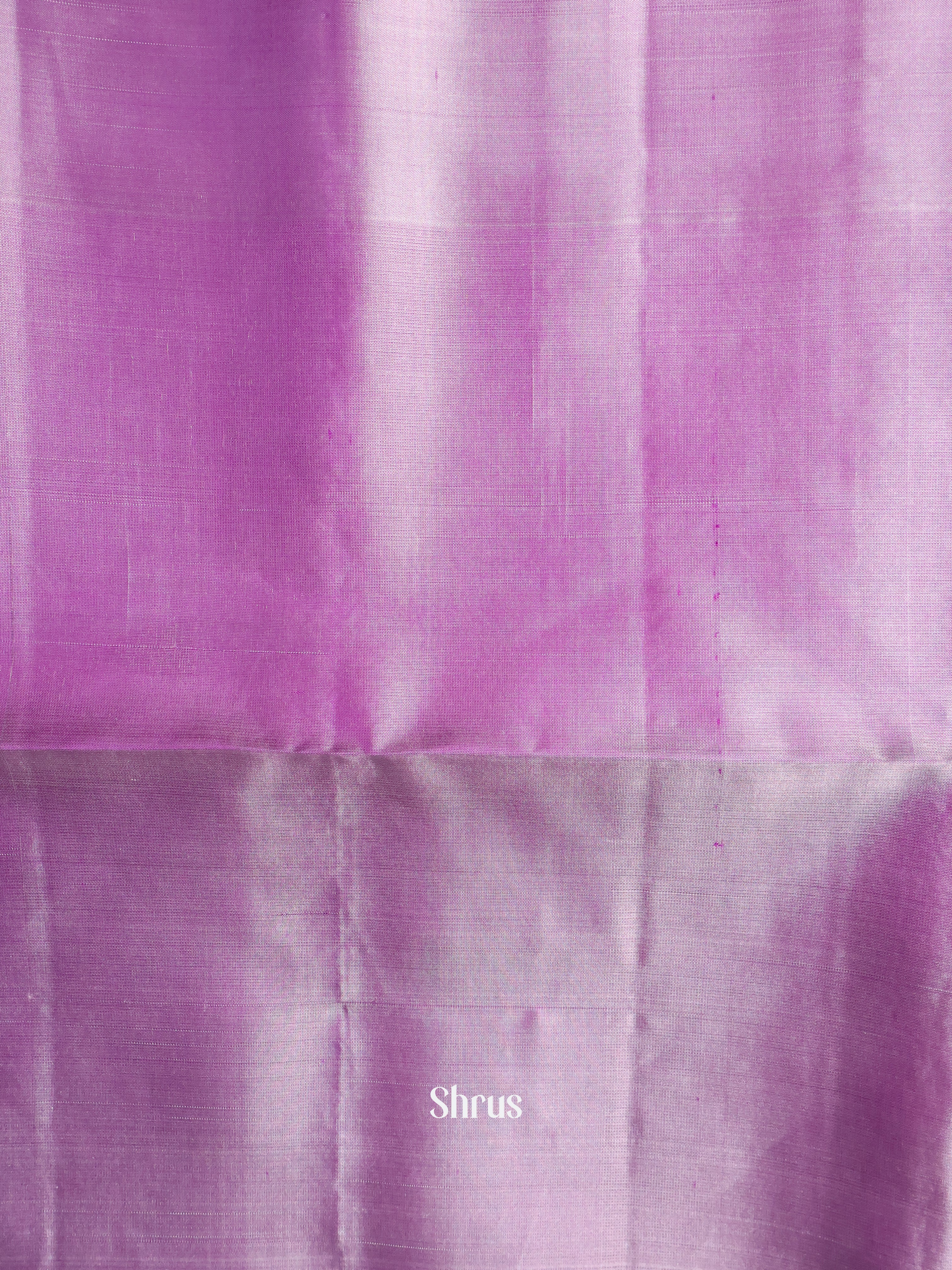 Violet & Purple - Soft Silk Saree