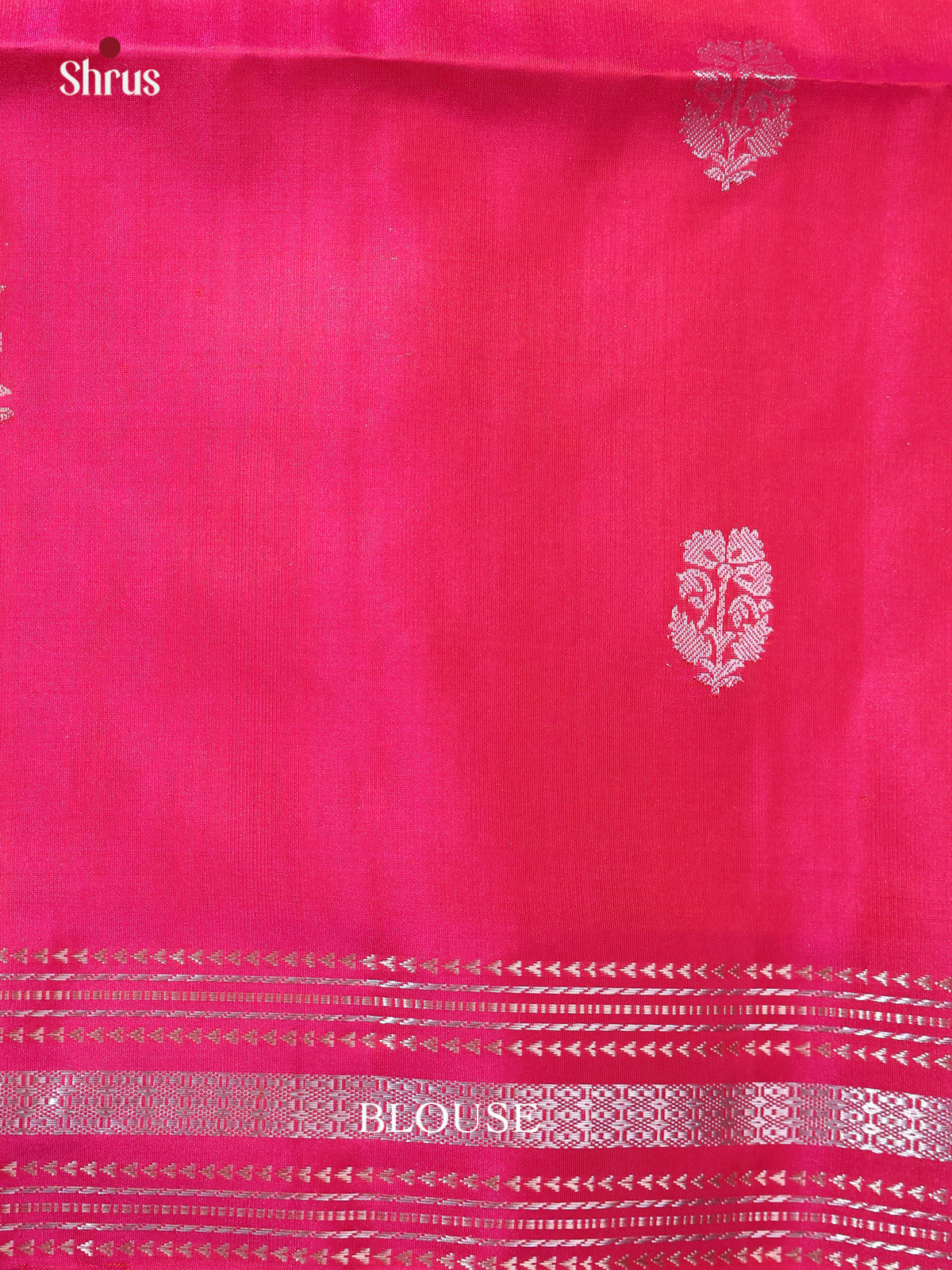 Red(single Tone) - Soft Silk Saree