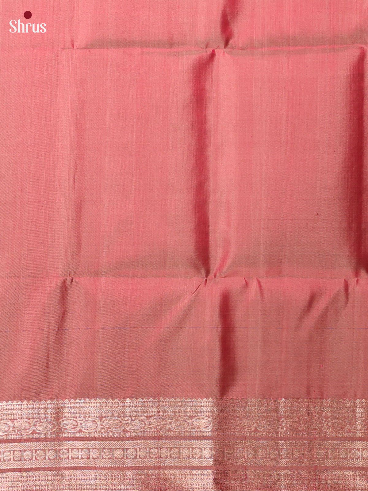 Red & Pink - Soft Silk Saree