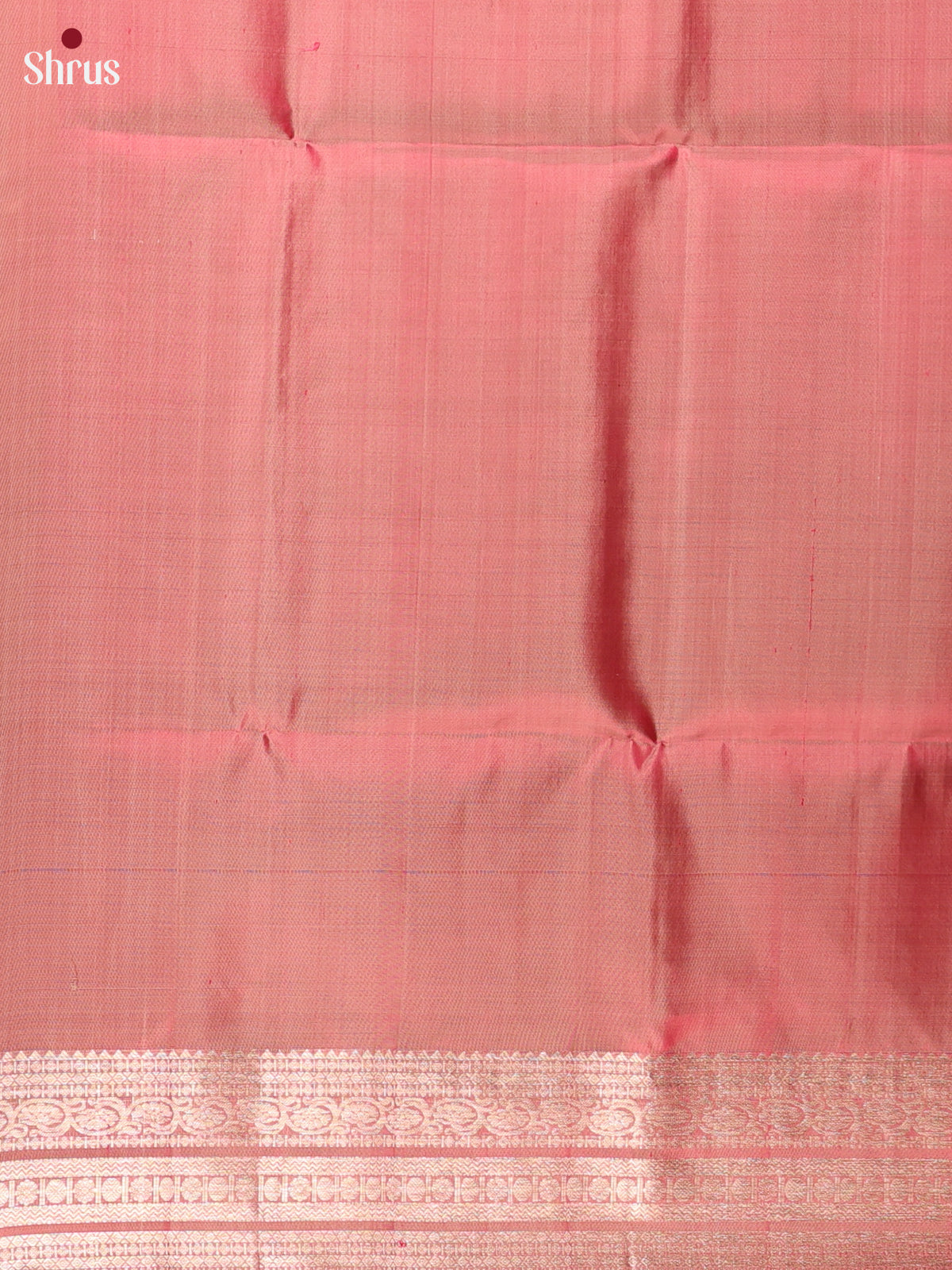 Red & Dusty Pink- Soft Silk Saree