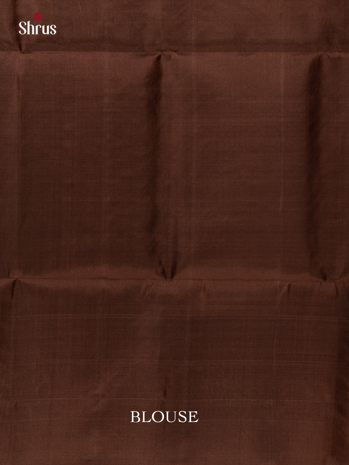 Rust & Brown - Soft Silk Saree