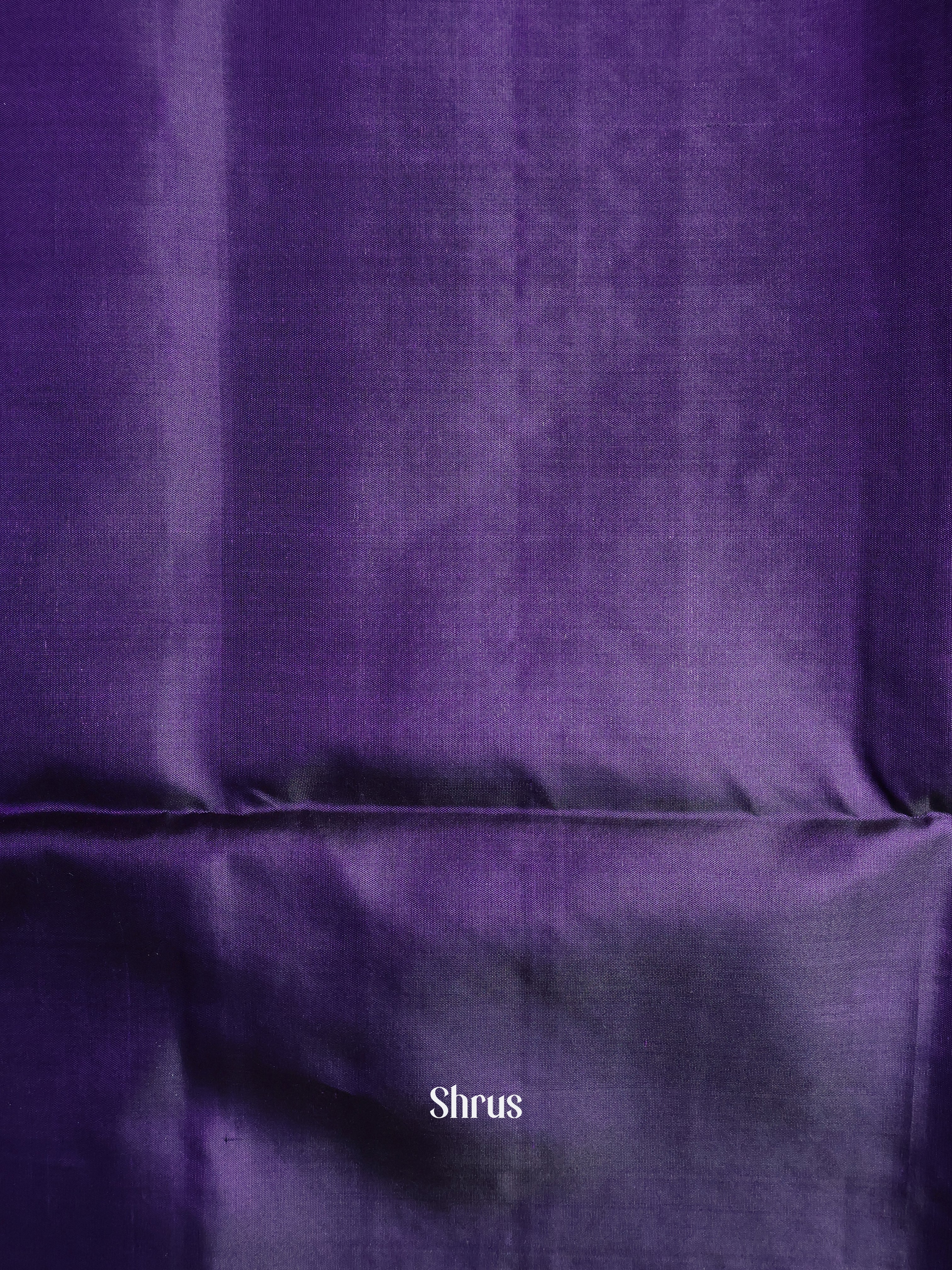 Onion Peel & Violet - Soft Silk Saree