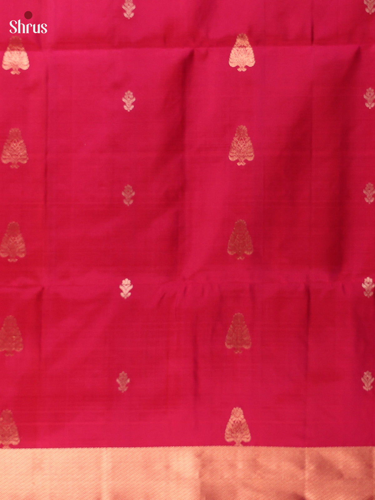 Yellow & Maroon- Soft Silk Saree