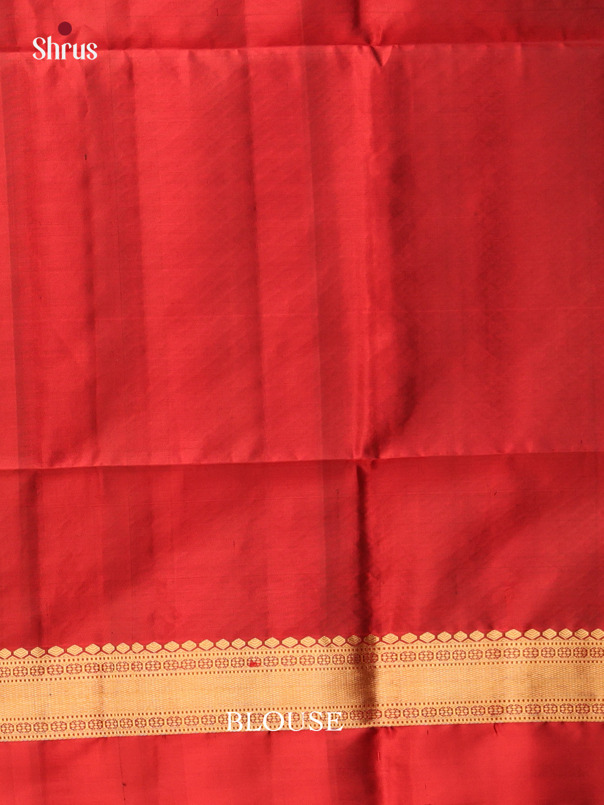 Green & Red - Soft Silk Saree