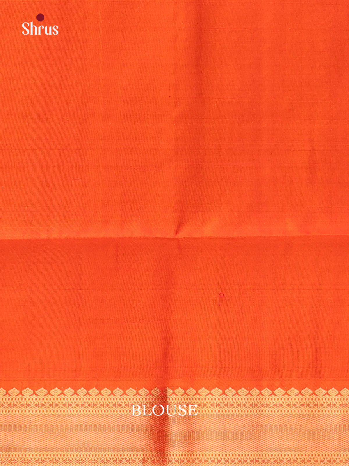 Red & Orange - Soft Silk Saree