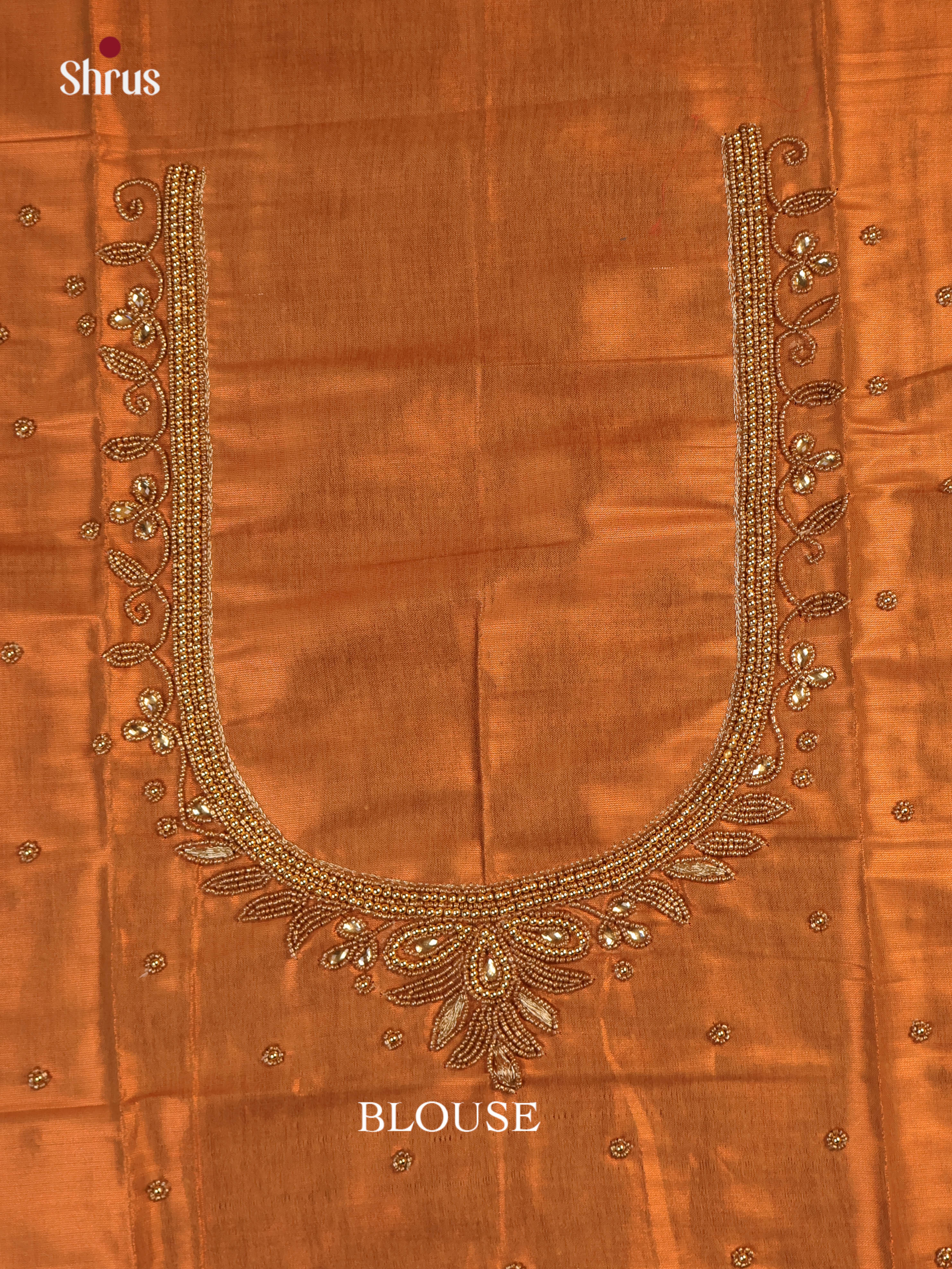 Copper- Aari Blouse