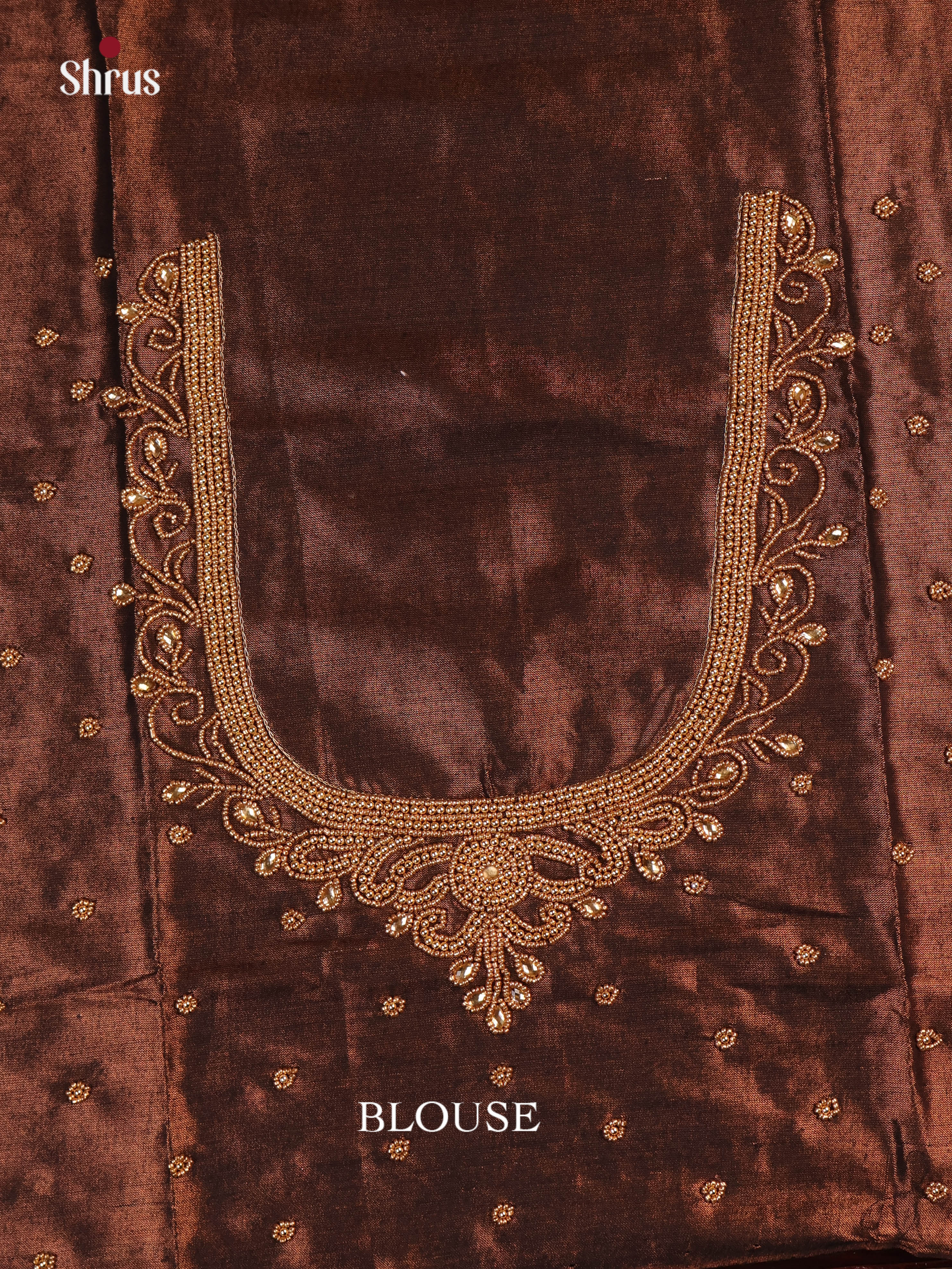 Brown - Aari Blouse