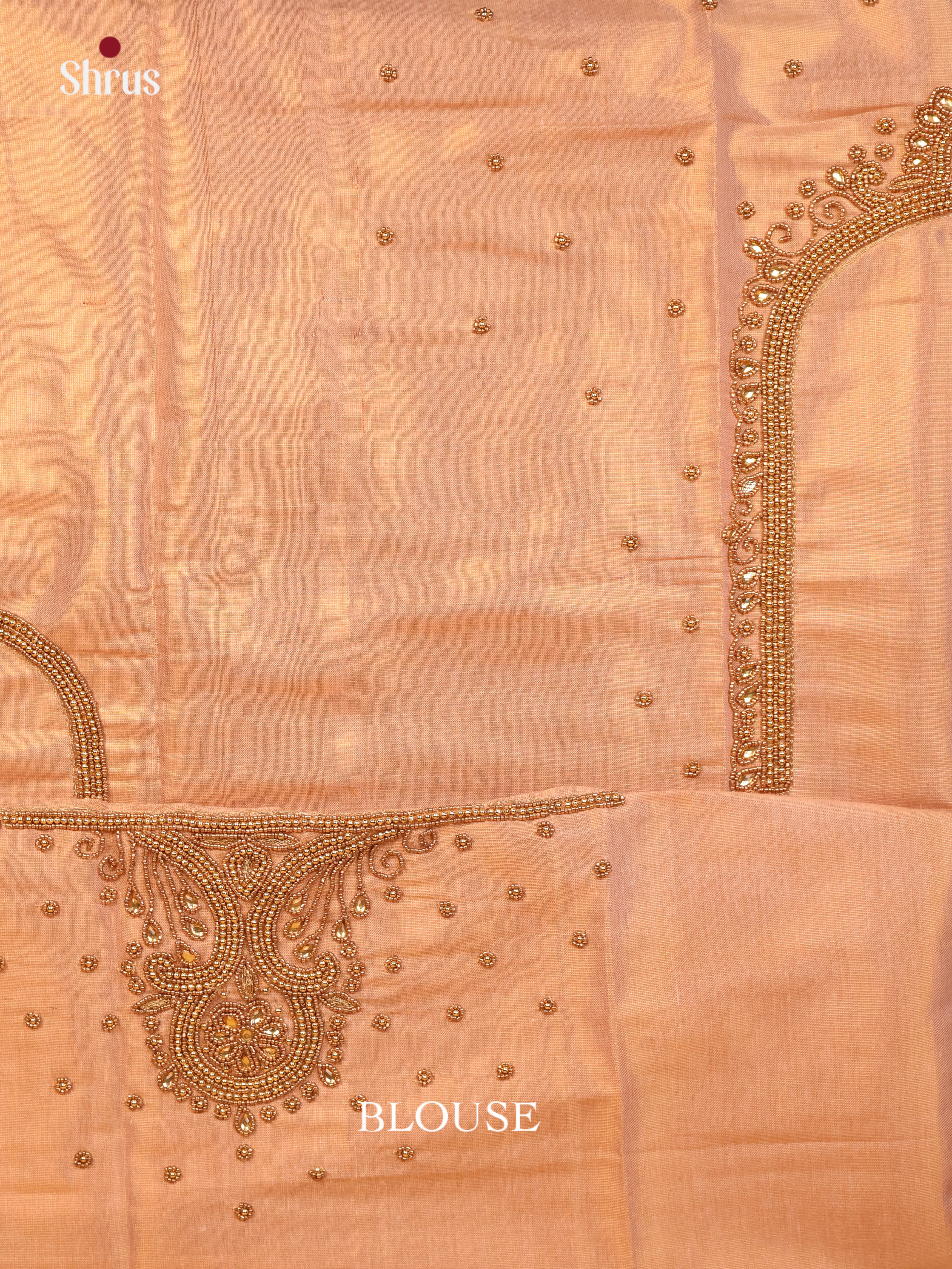 White- Aari Blouse - Shop on Shrus.com