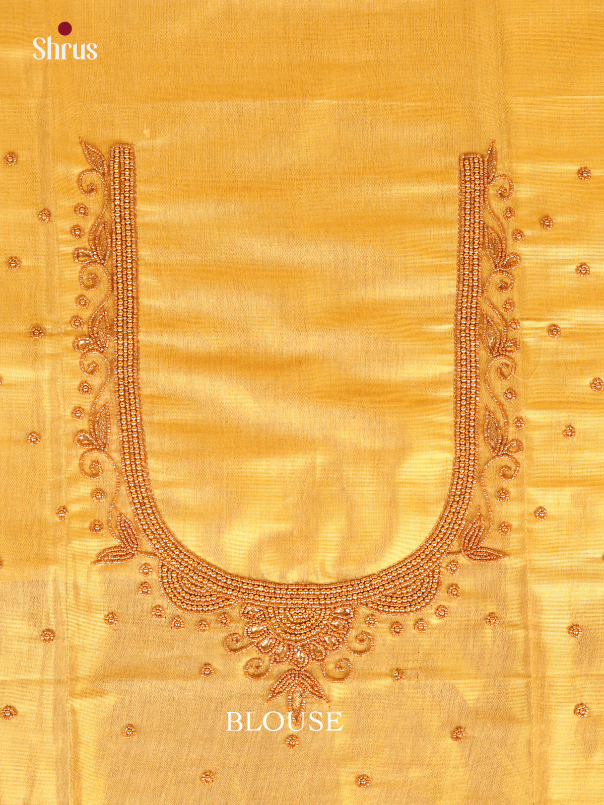 Gold - Aari Blouse - Shop on Shrus.com