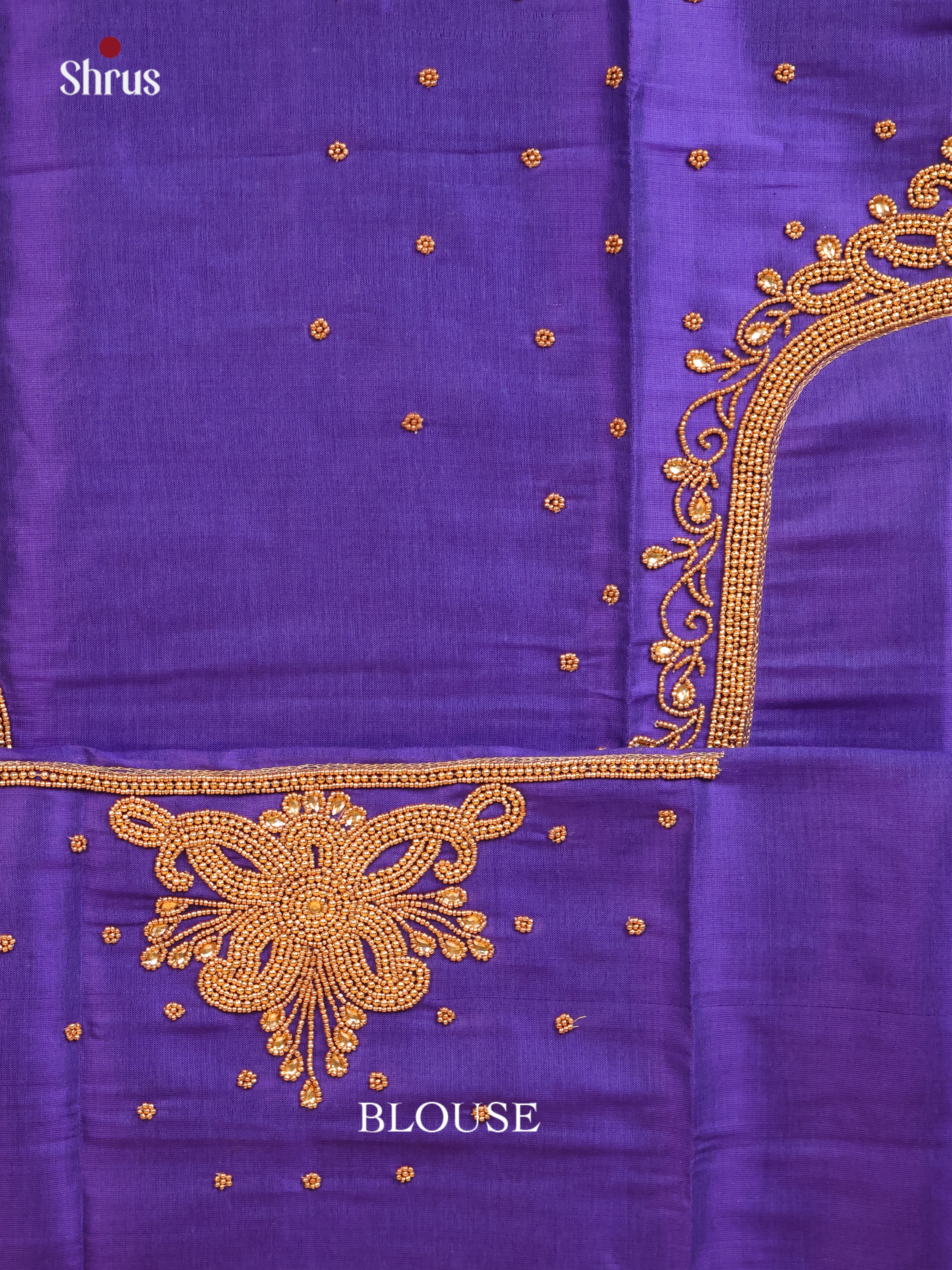 Purple - Aari Blouse