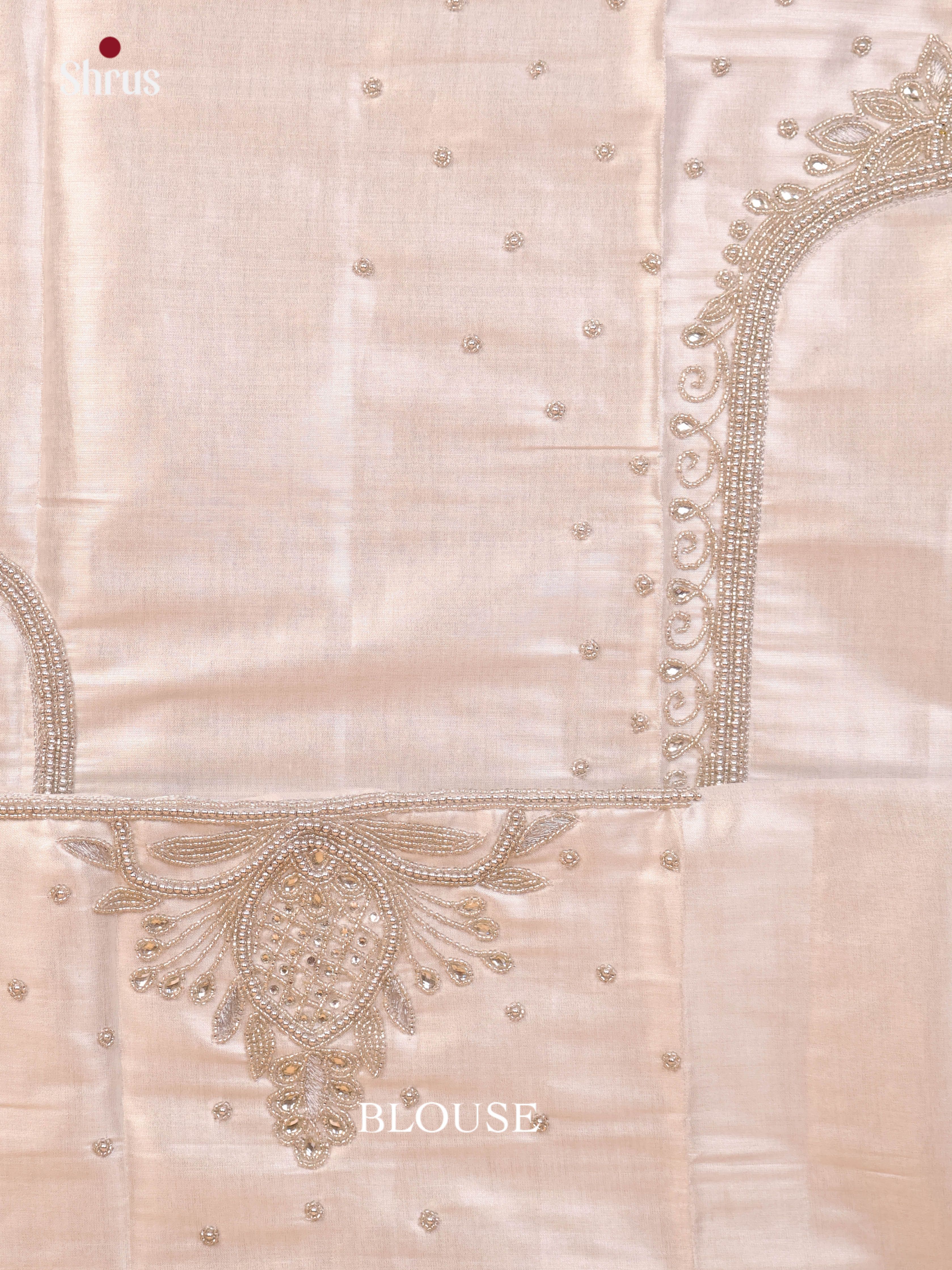 Silver - Aari Blouse - Shop on Shrus.com