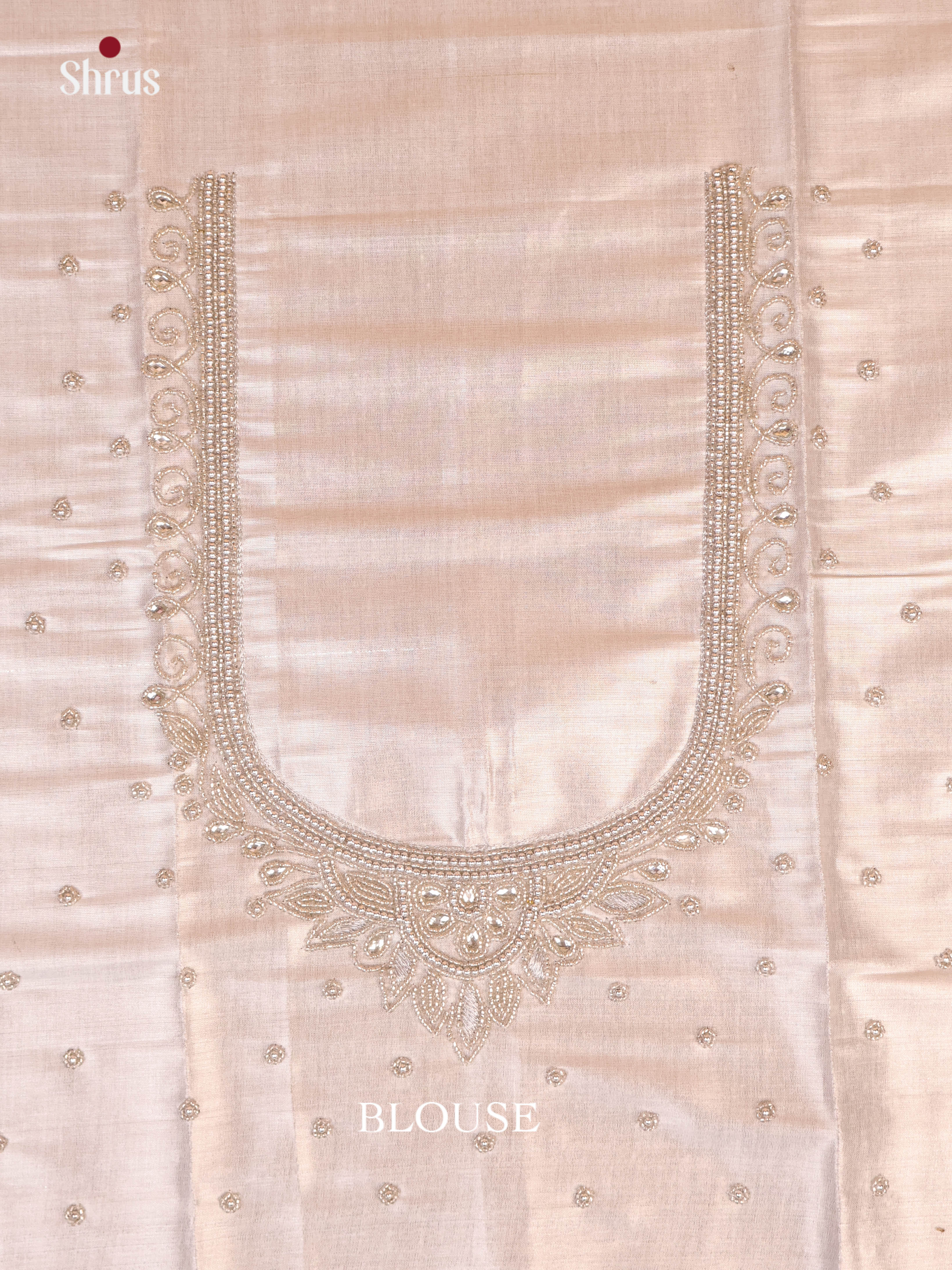 Silver - Aari Blouse - Shop on Shrus.com