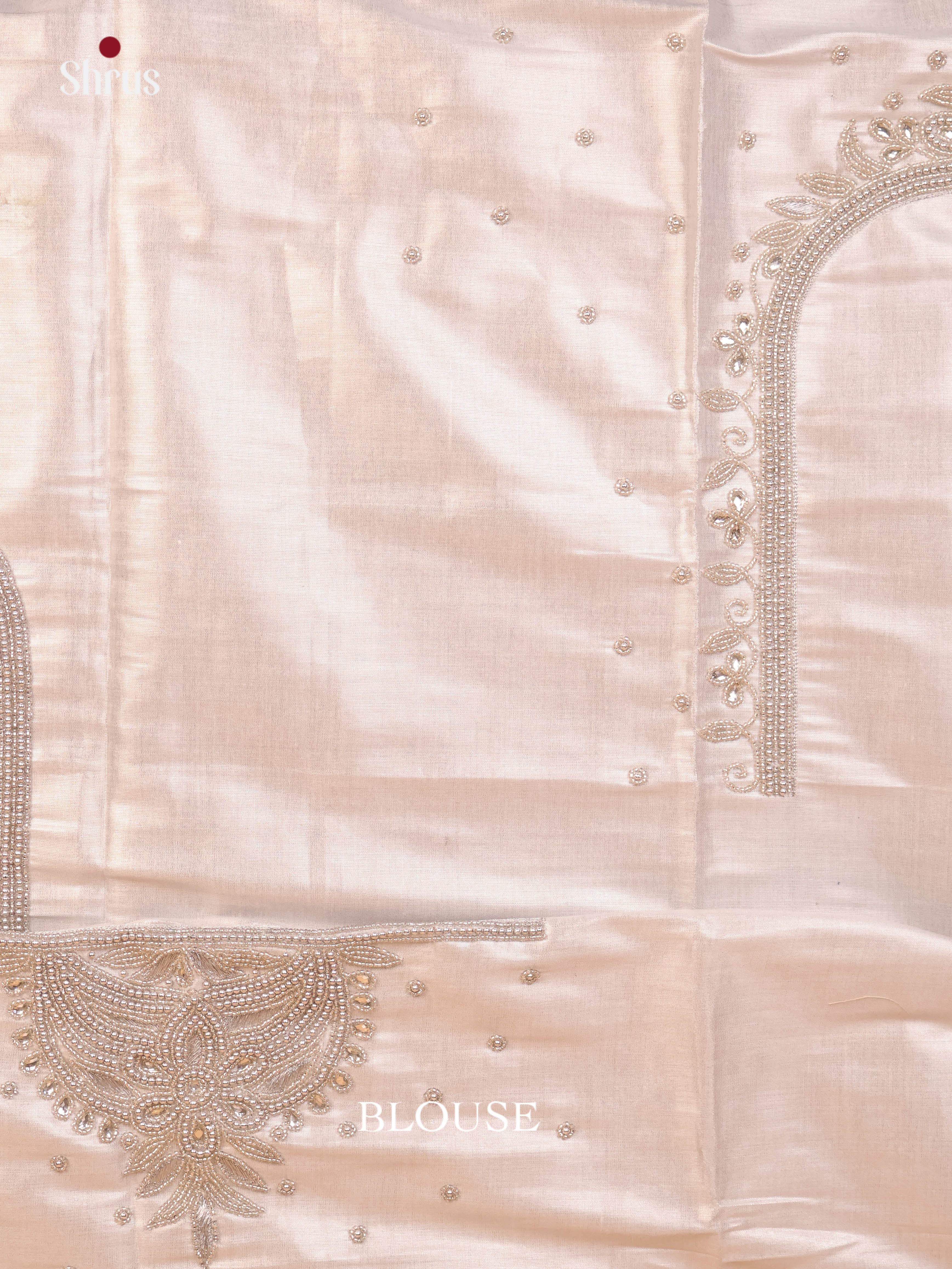 Silver - Aari Blouse - Shop on Shrus.com