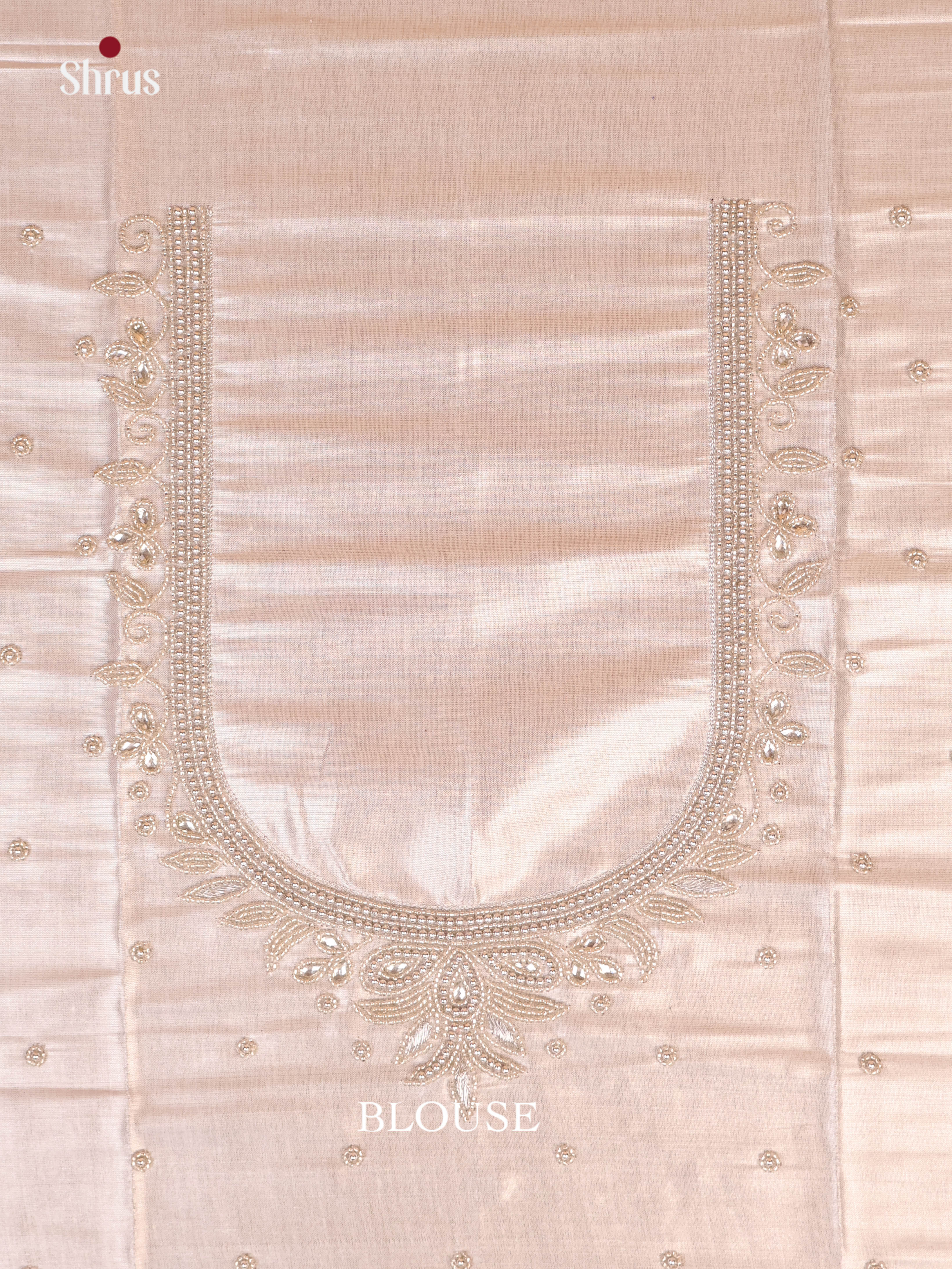 Silver - Aari Blouse - Shop on Shrus.com