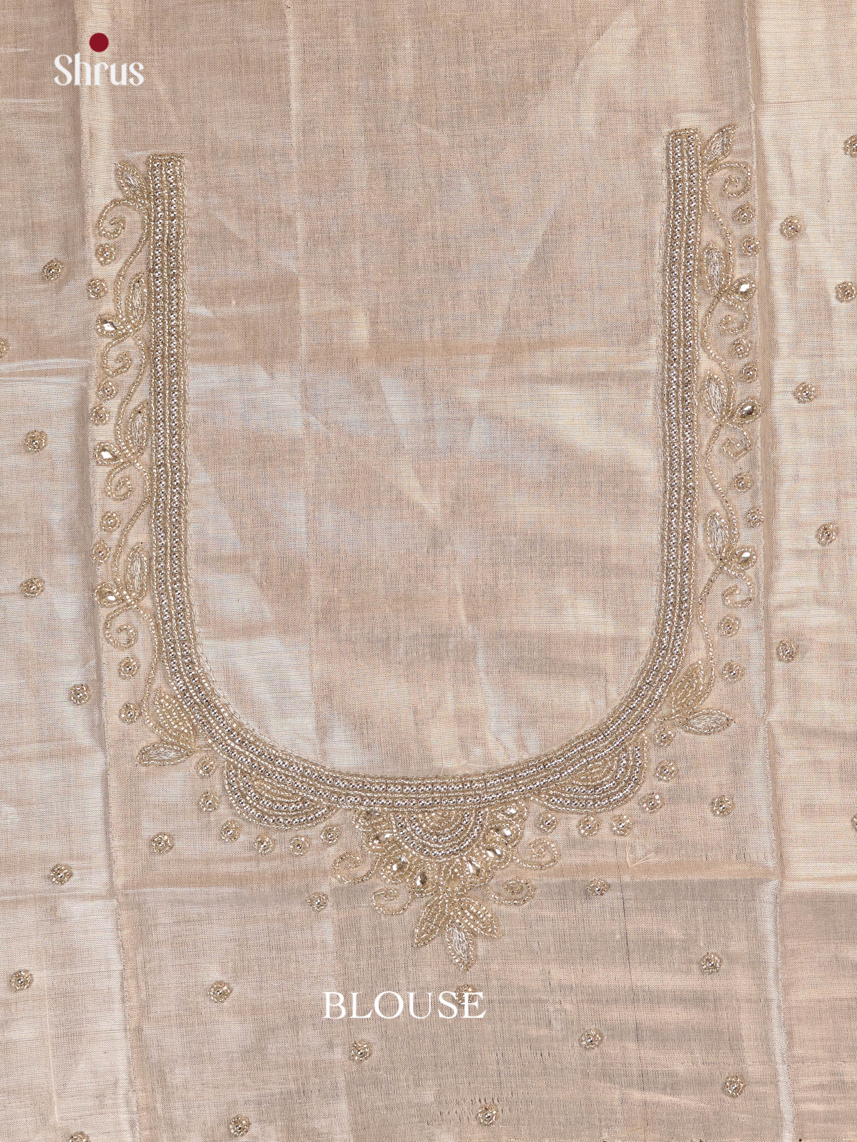 Silver - Aari Blouse - Shop on Shrus.com