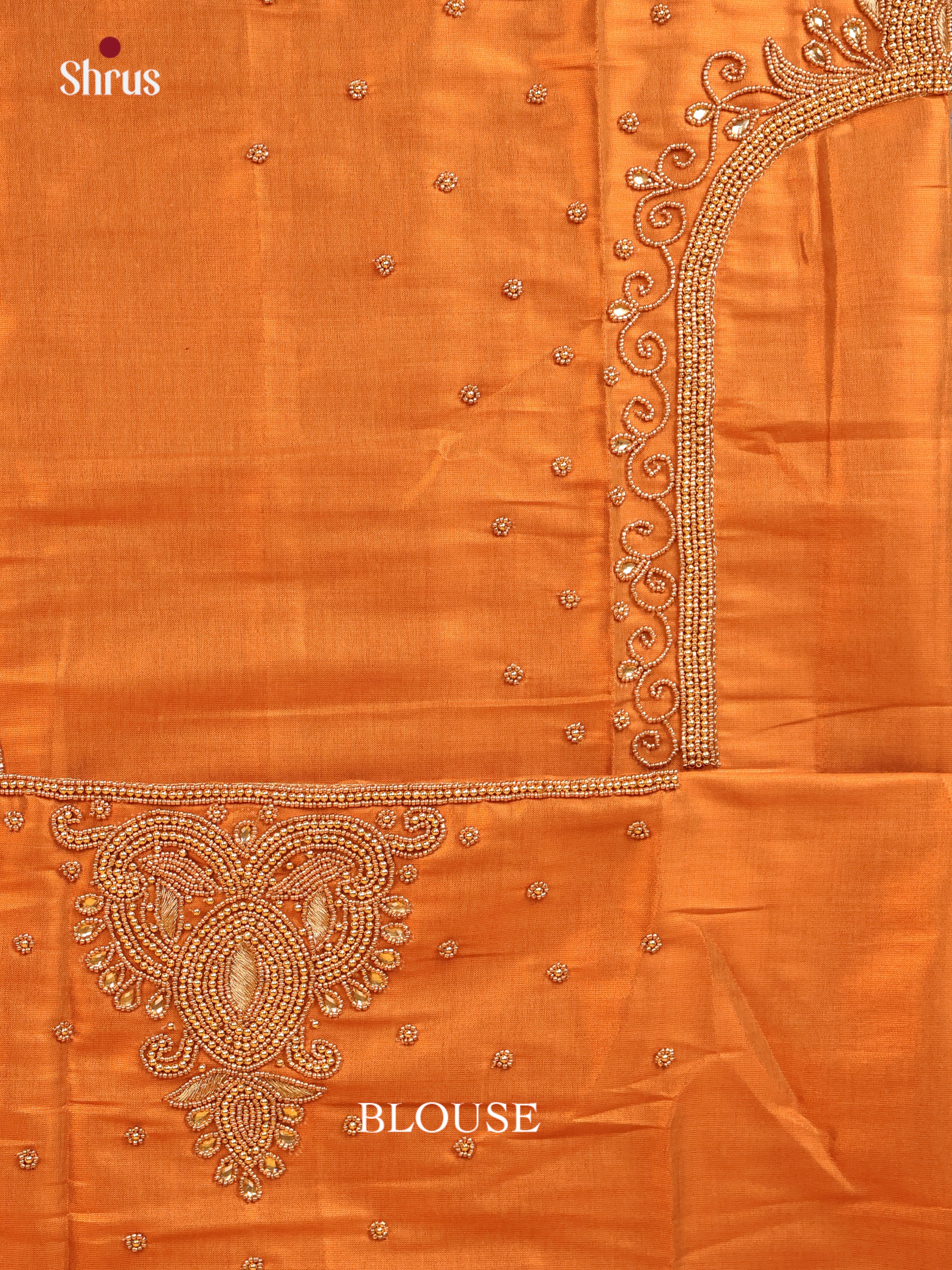 Copper- Aari Blouse