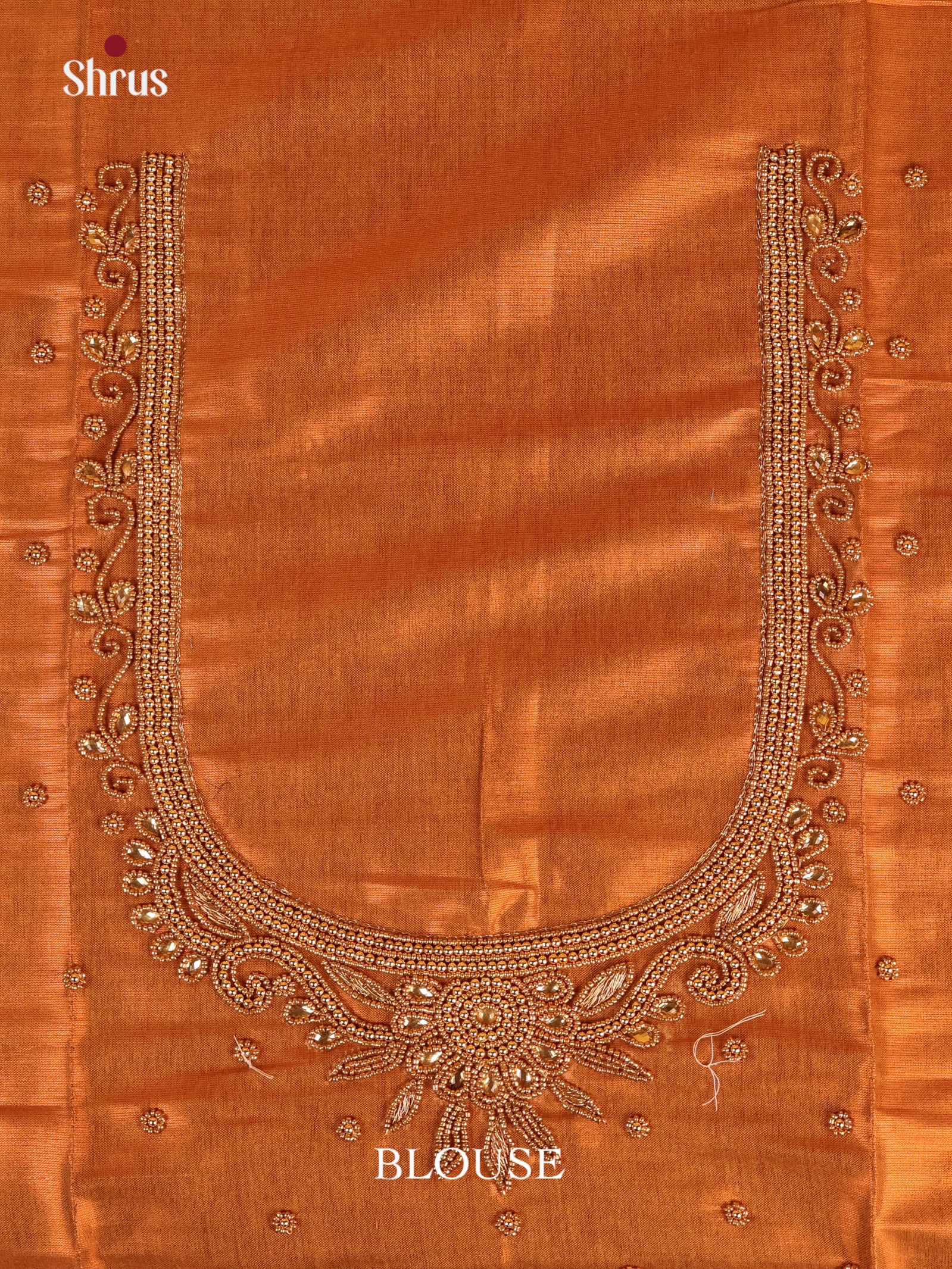Copper - Aari Blouse - Shop on Shrus.com