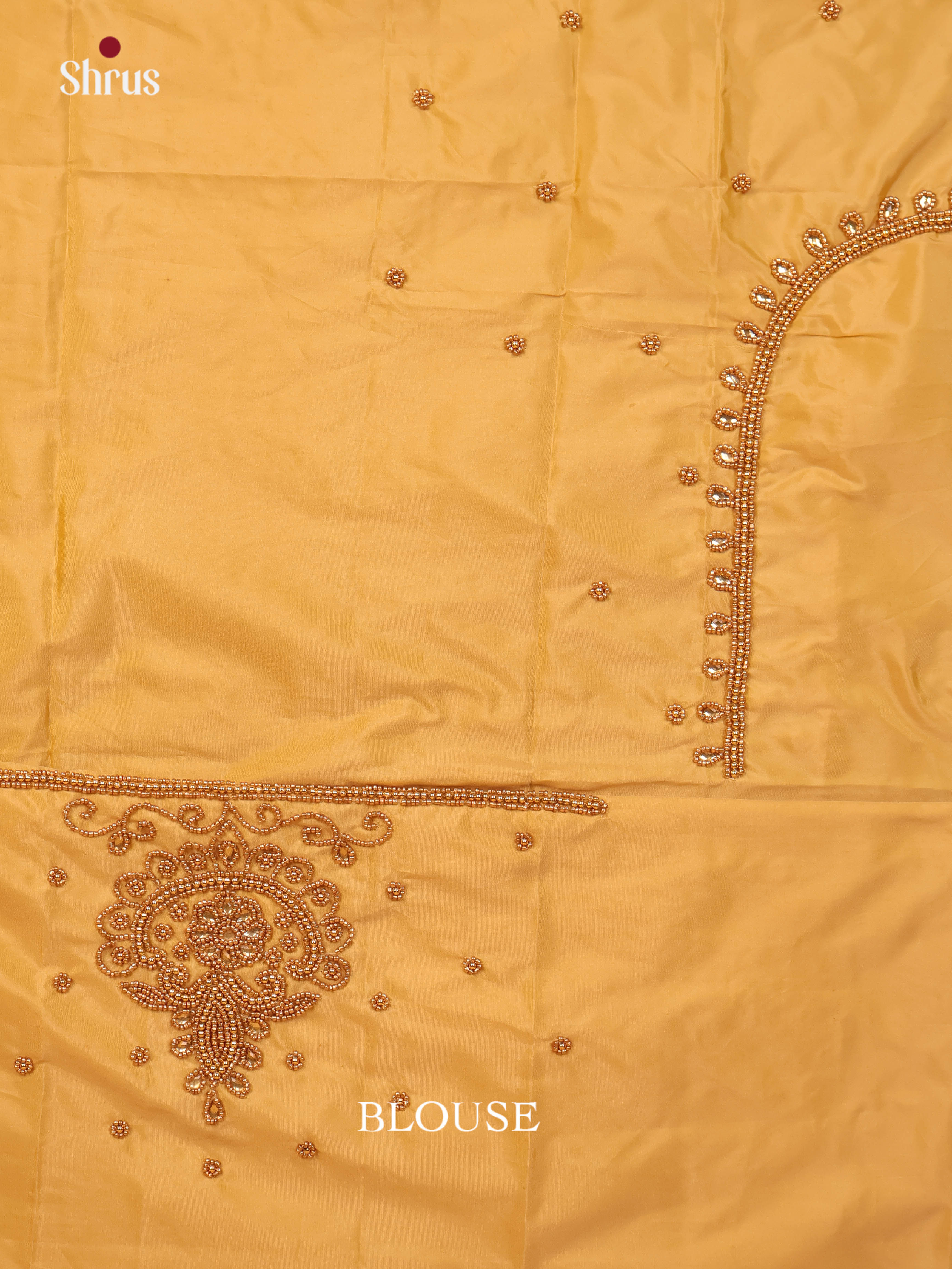 Gold - Aari Blouse - Shop on Shrus.com