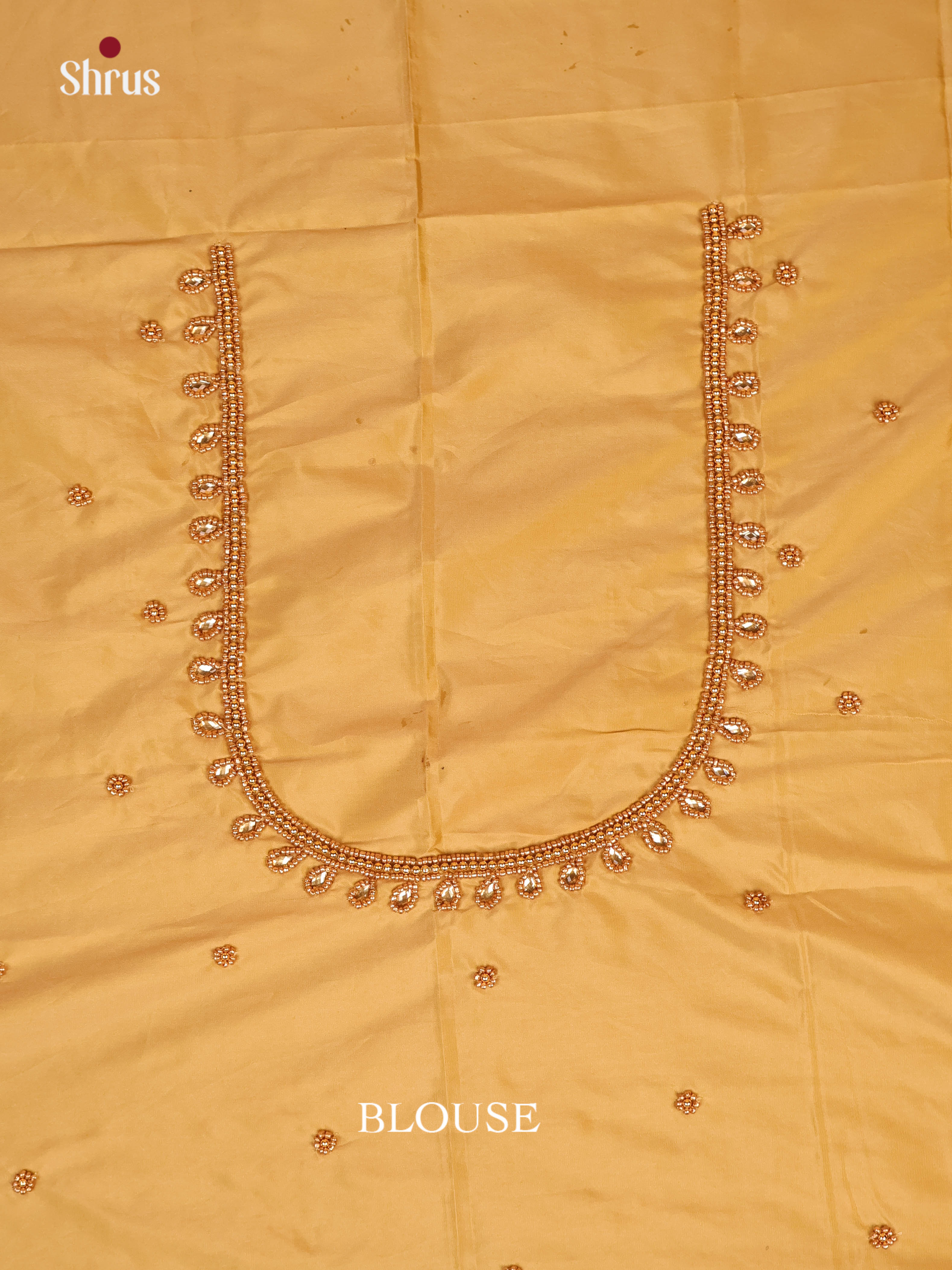 Gold - Aari Blouse - Shop on Shrus.com