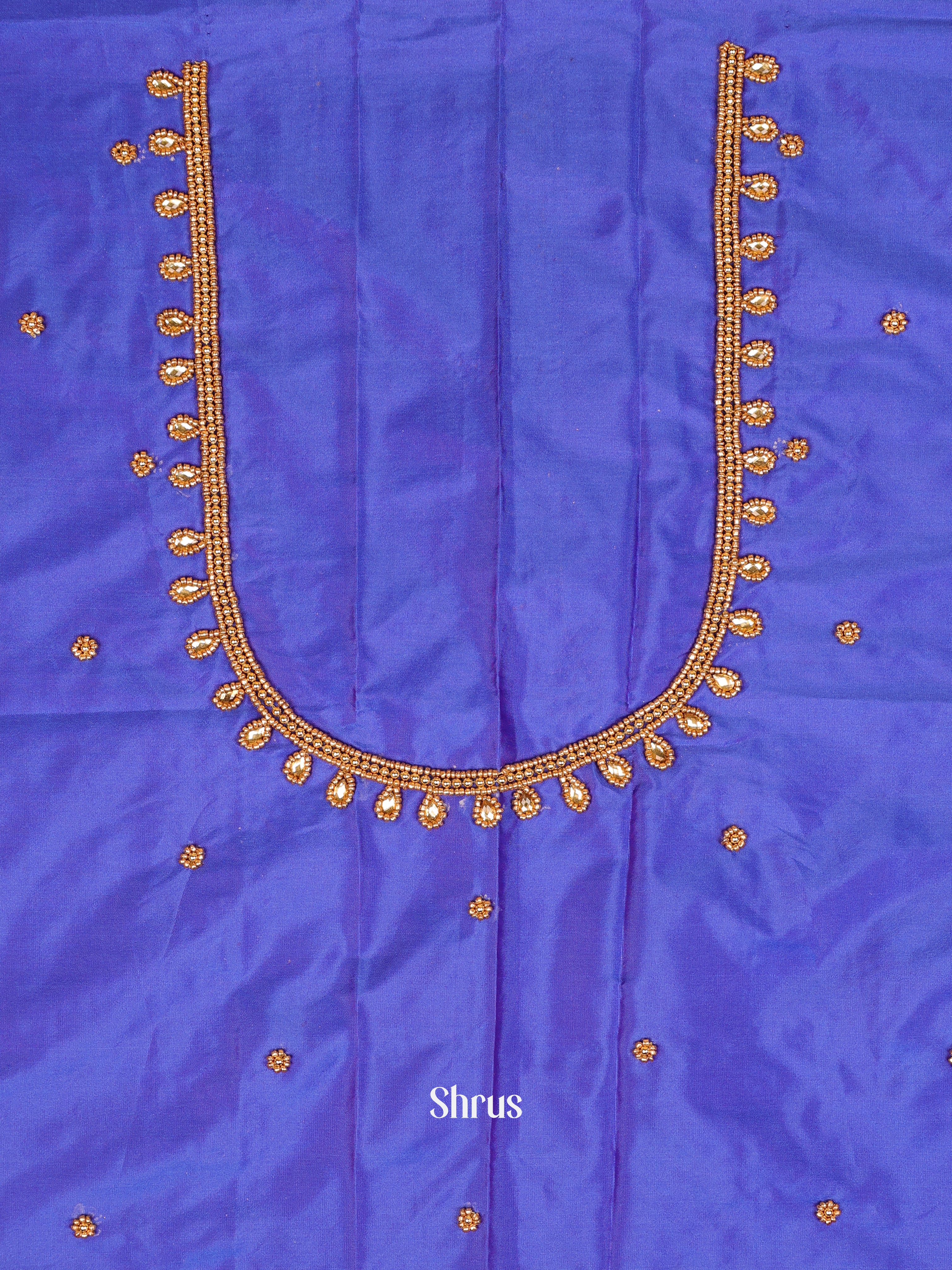 Blue - Aari Blouse