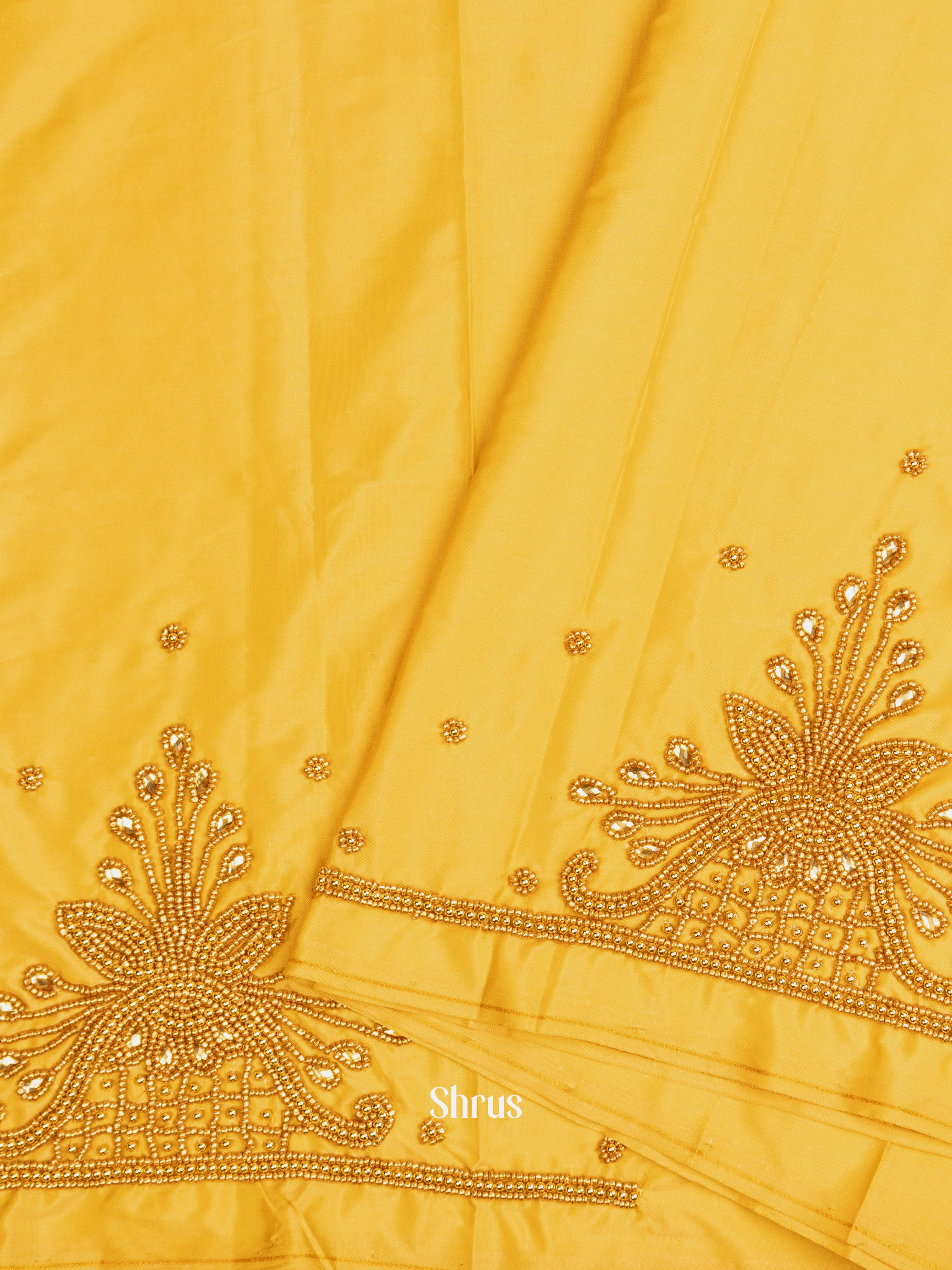 Yellow  - Aari Blouse