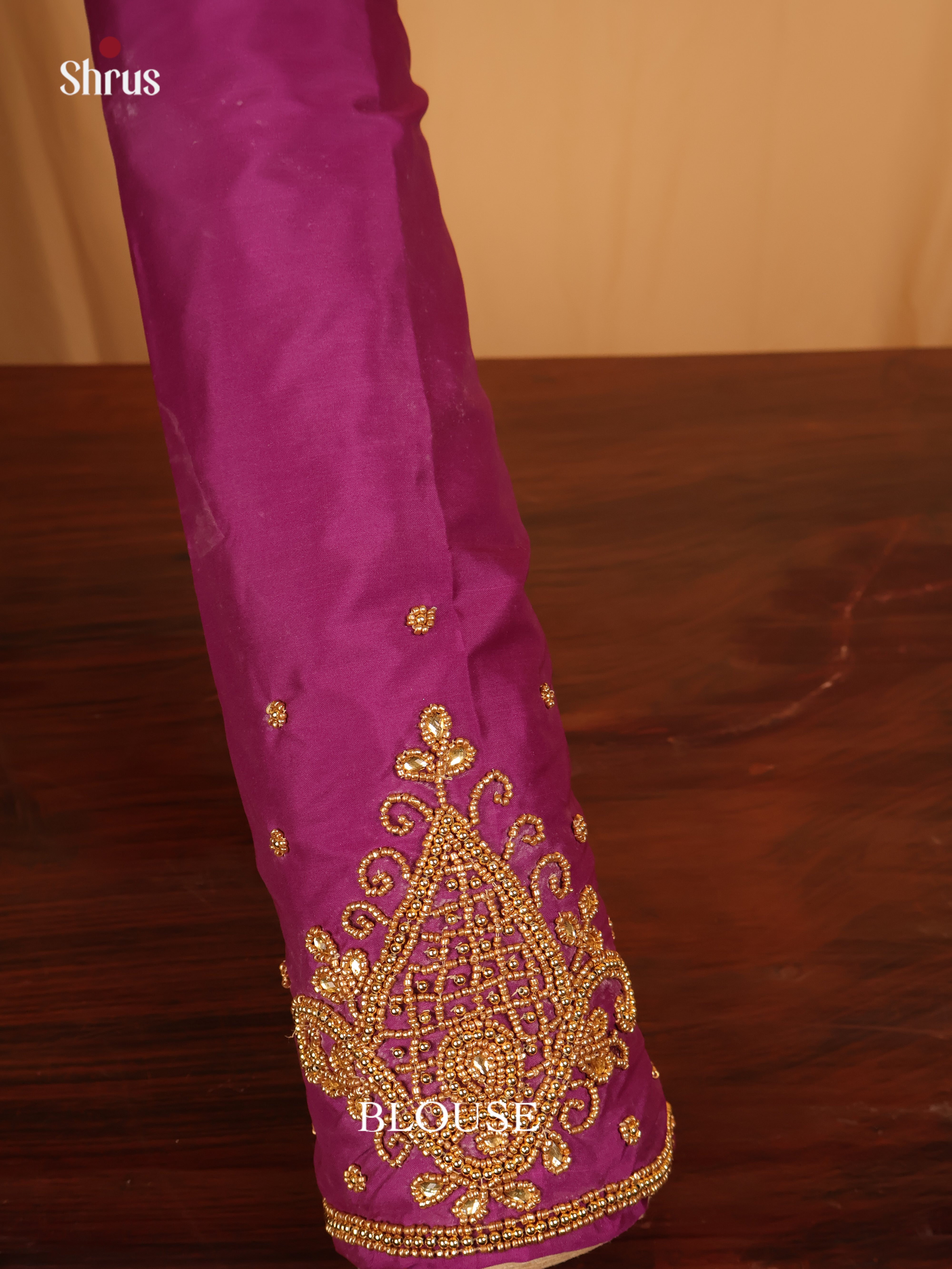 Purple - Aari Blouse