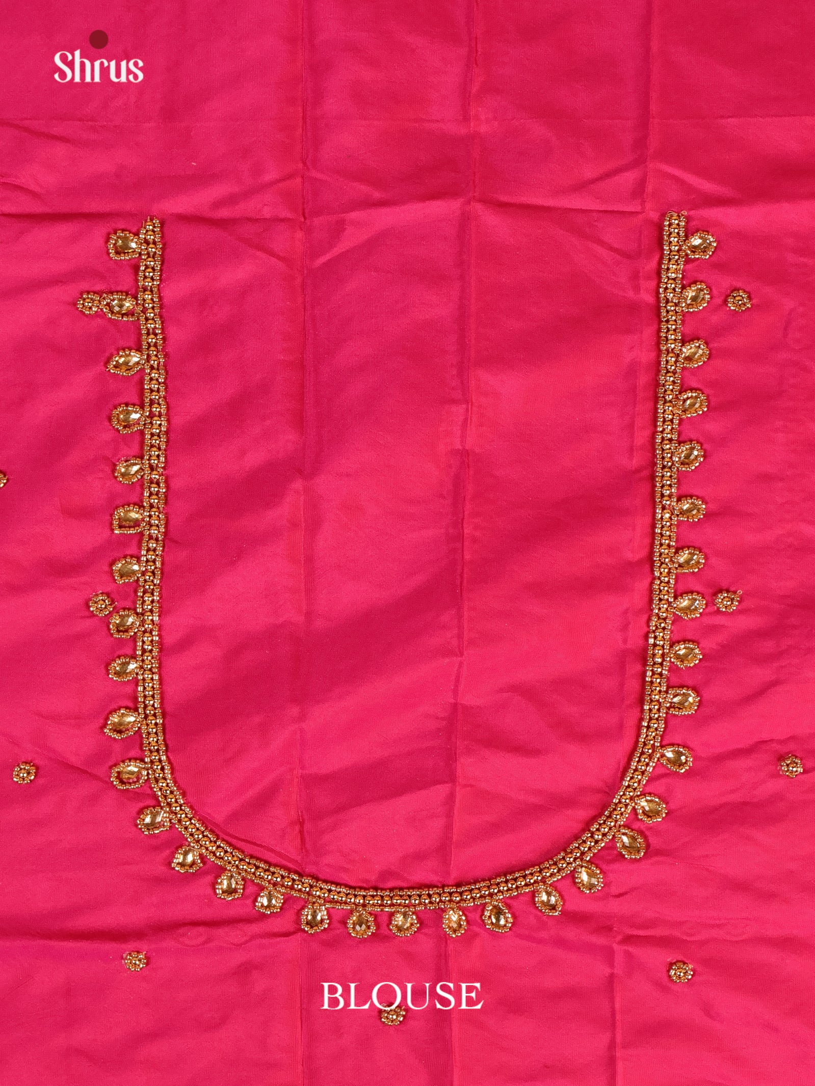 Pink- Aari Blouse