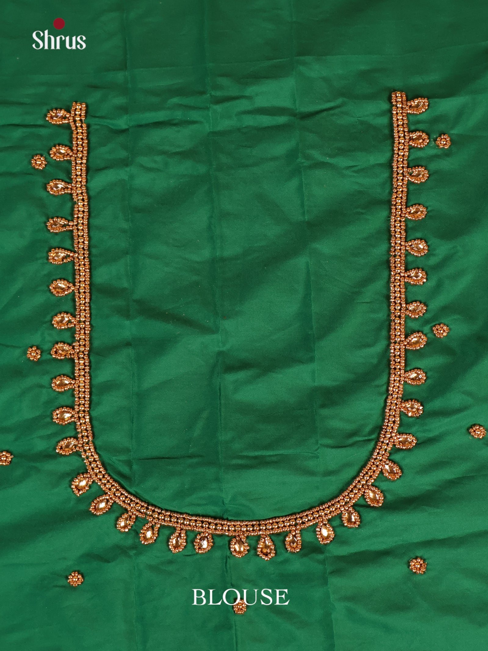 Green- Aari Blouse