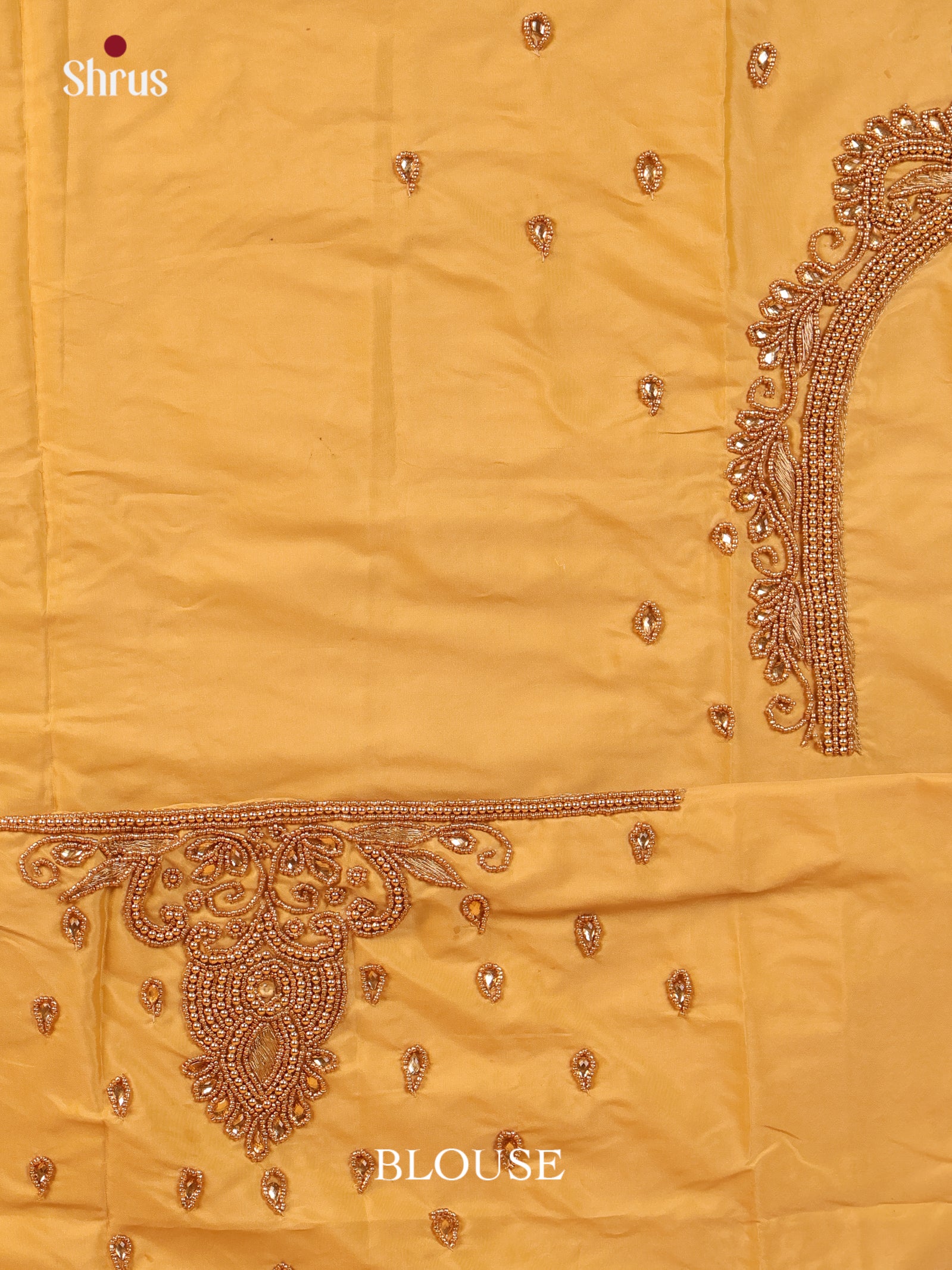 Dull Gold - Aari Blouse