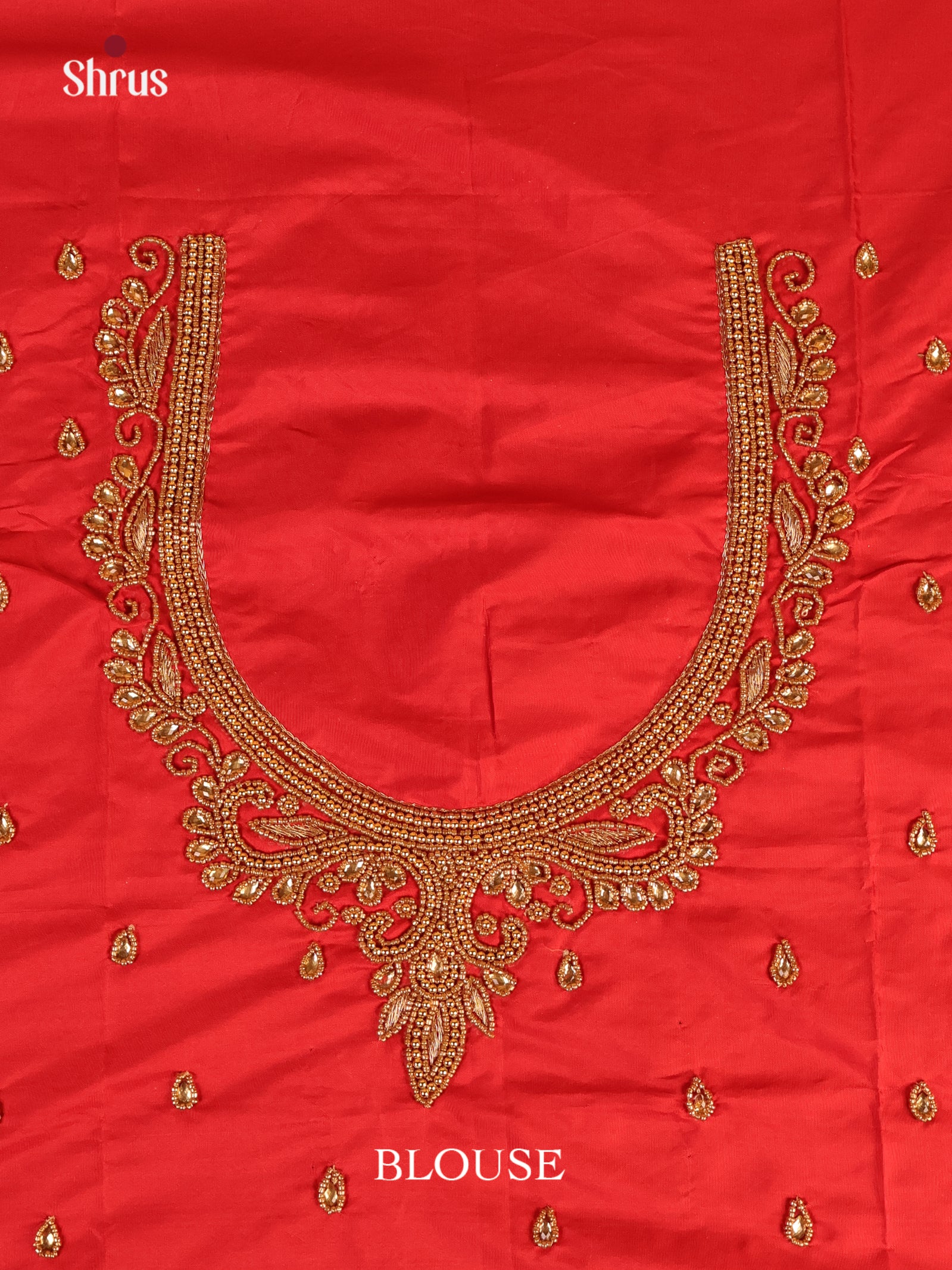 Red - Aari Blouse