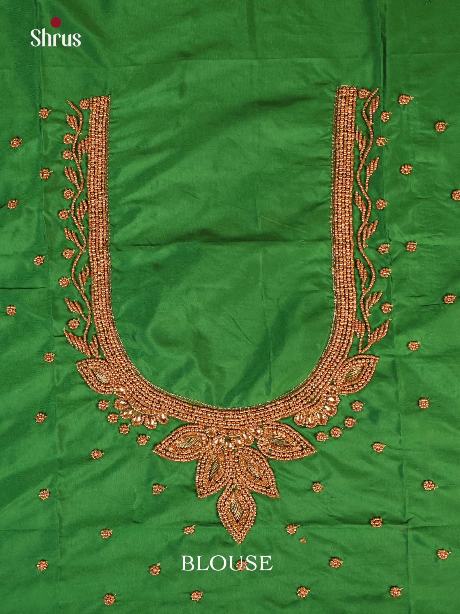 Leaf Green - Aari Blouse