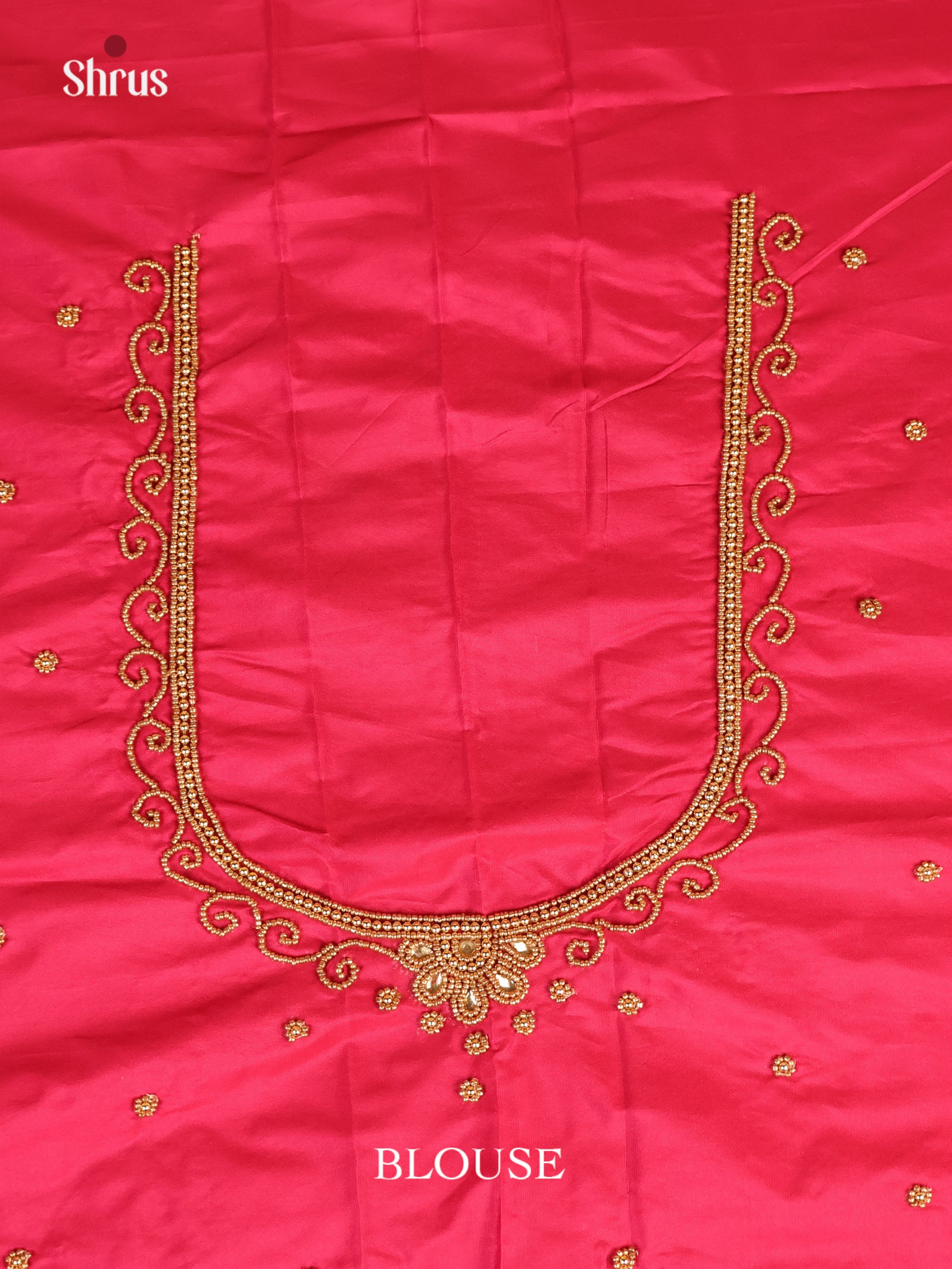 Pink- Aari Blouse