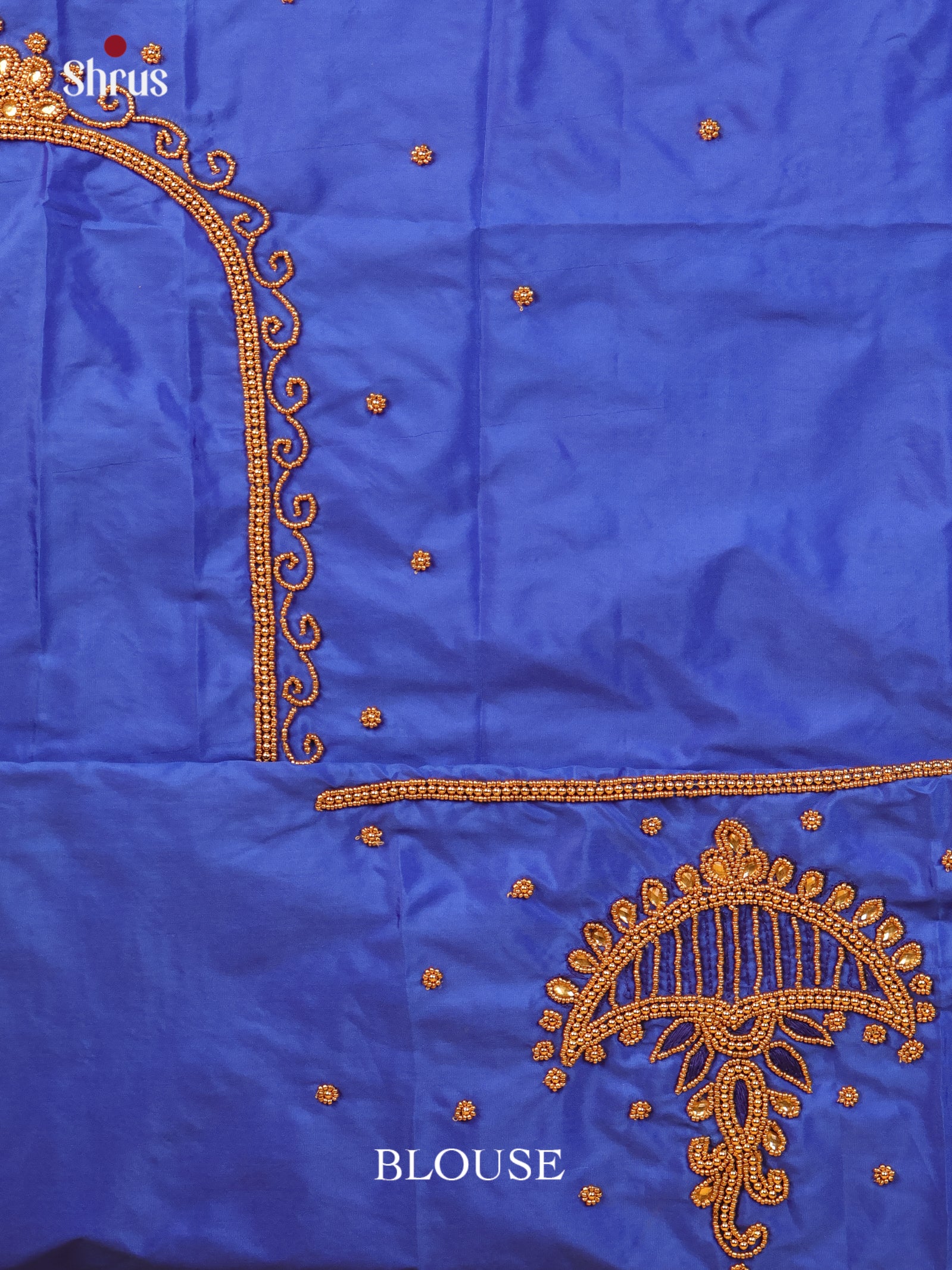 Blue - Aari Blouse