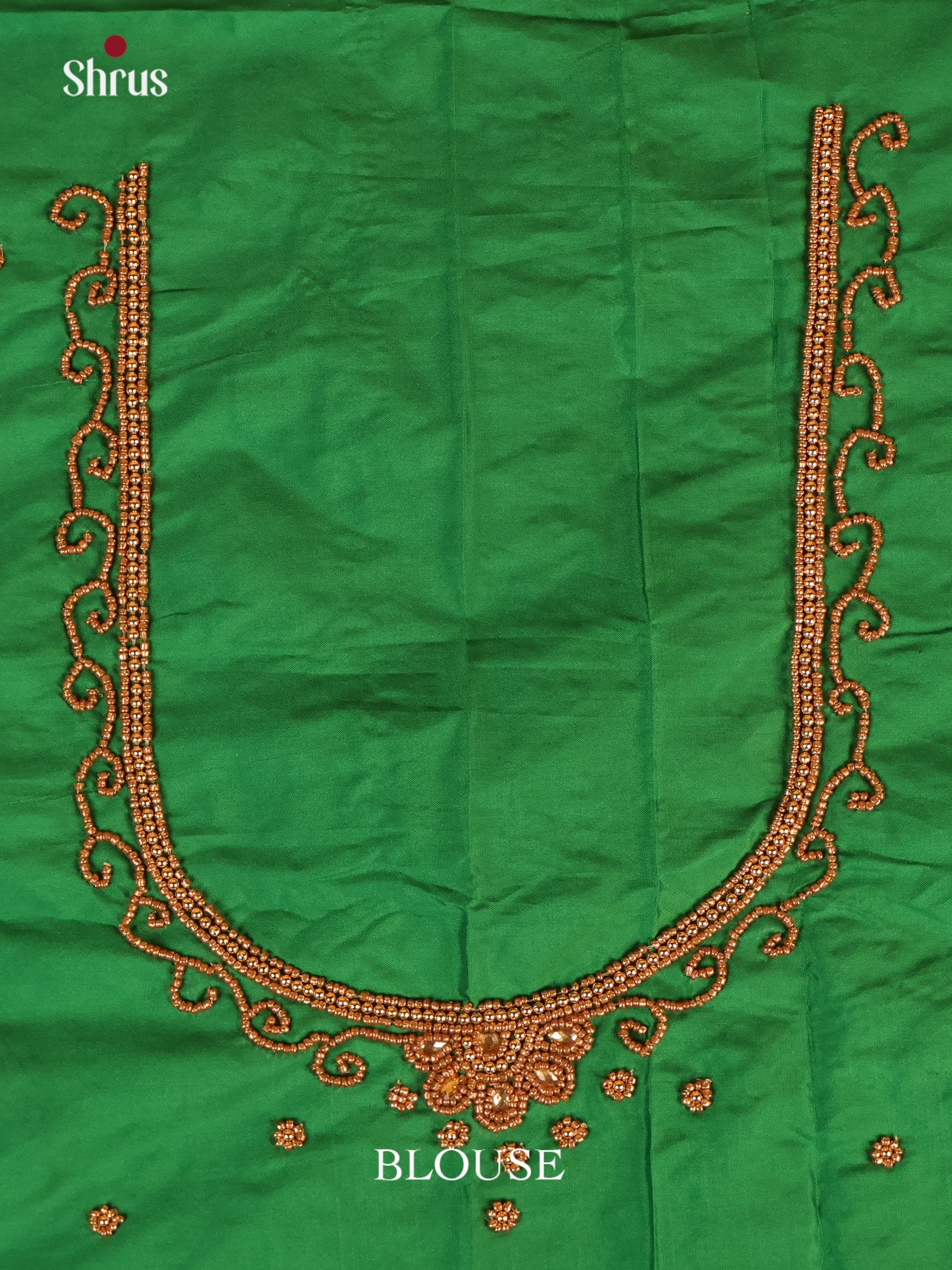 Green- Aari Blouse