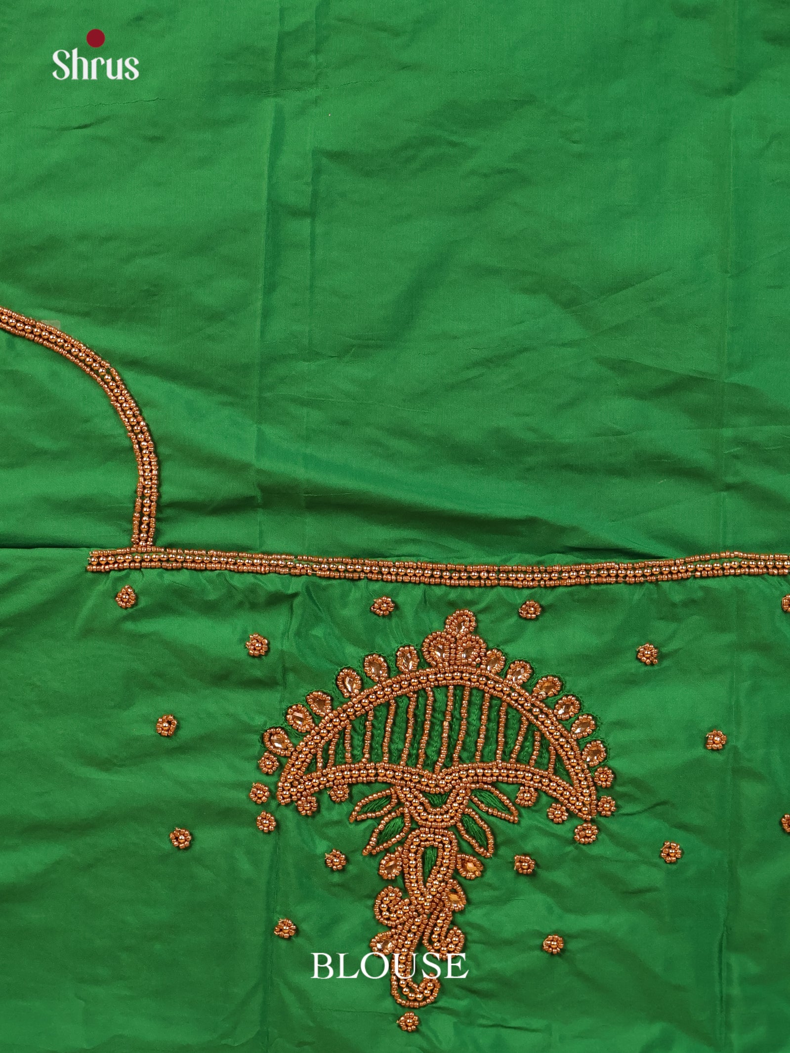 Green- Aari Blouse