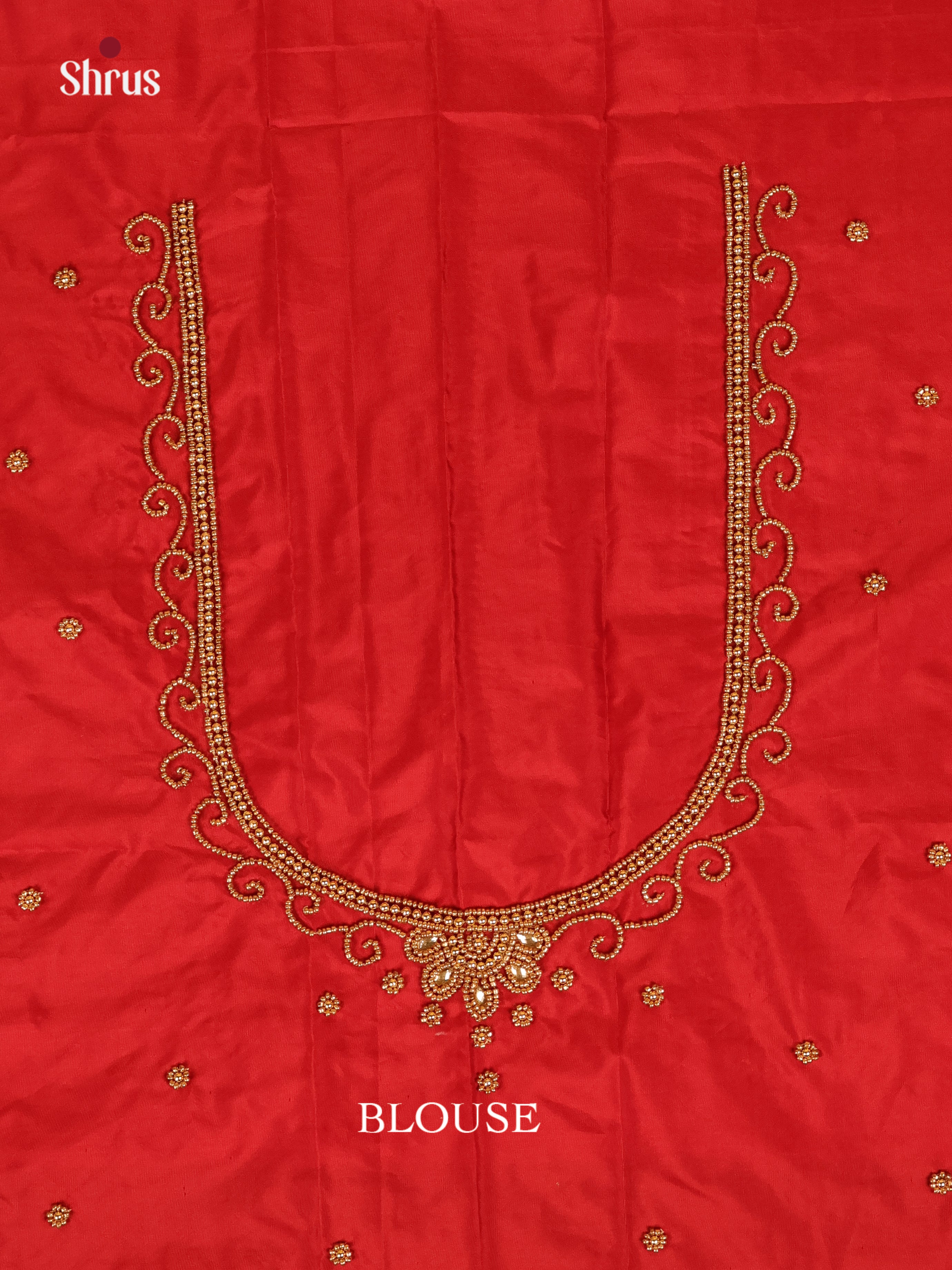 Red - Aari Blouse