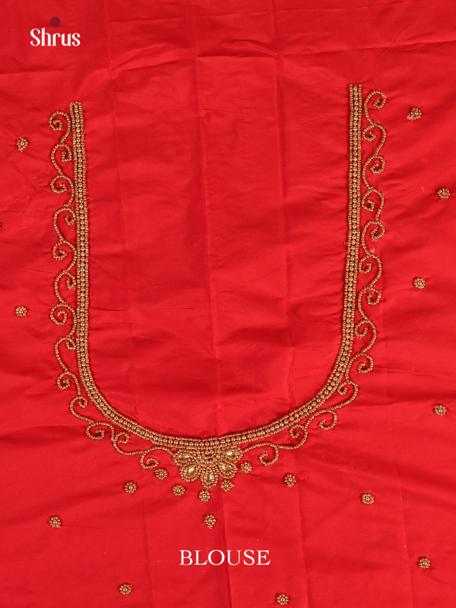 Red - Aari Blouse