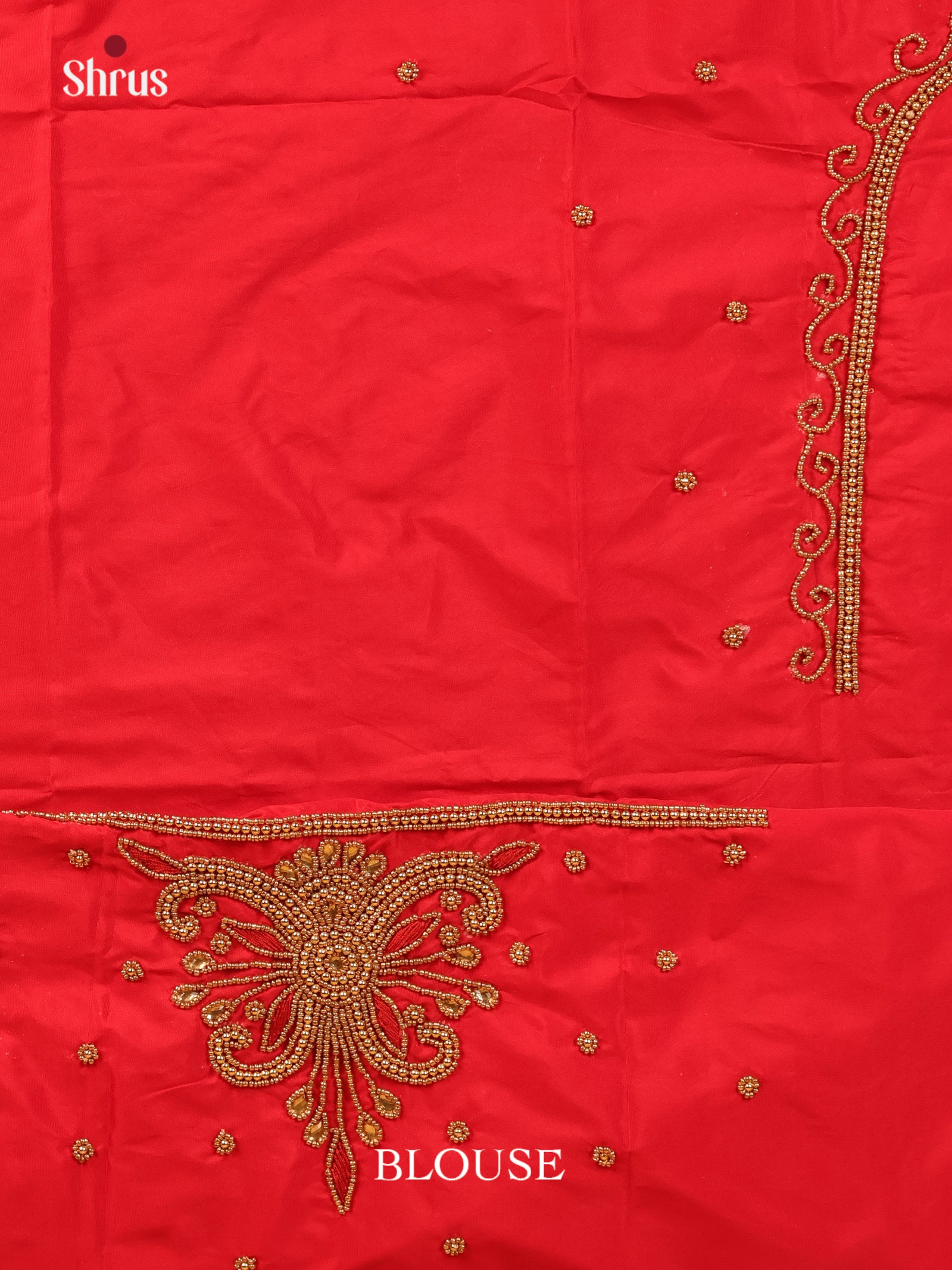 Red - Aari Blouse