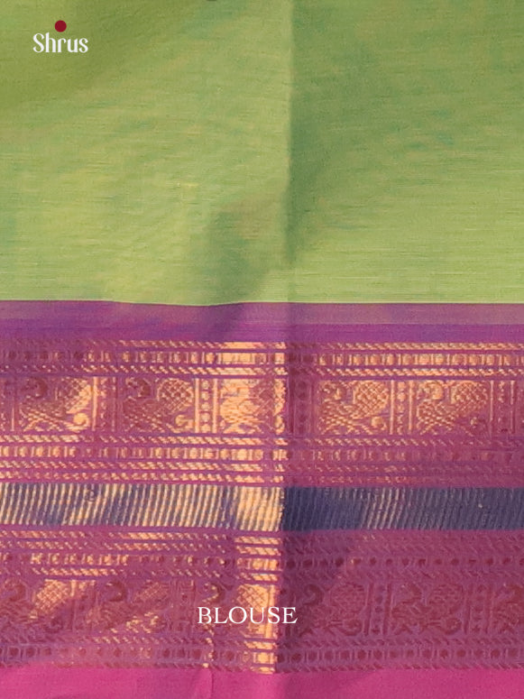 Green & Purple- Chettinad Cotton