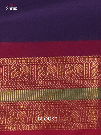 Violet & Maroon - Chettinad Cotton