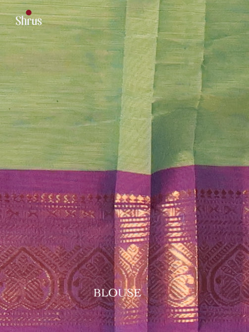 Green & Purple - Chettinad Cotton Saree