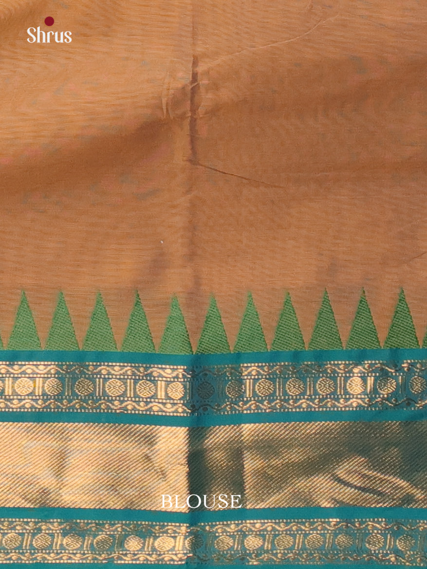 Brown & Blue - Chettinad Cotton