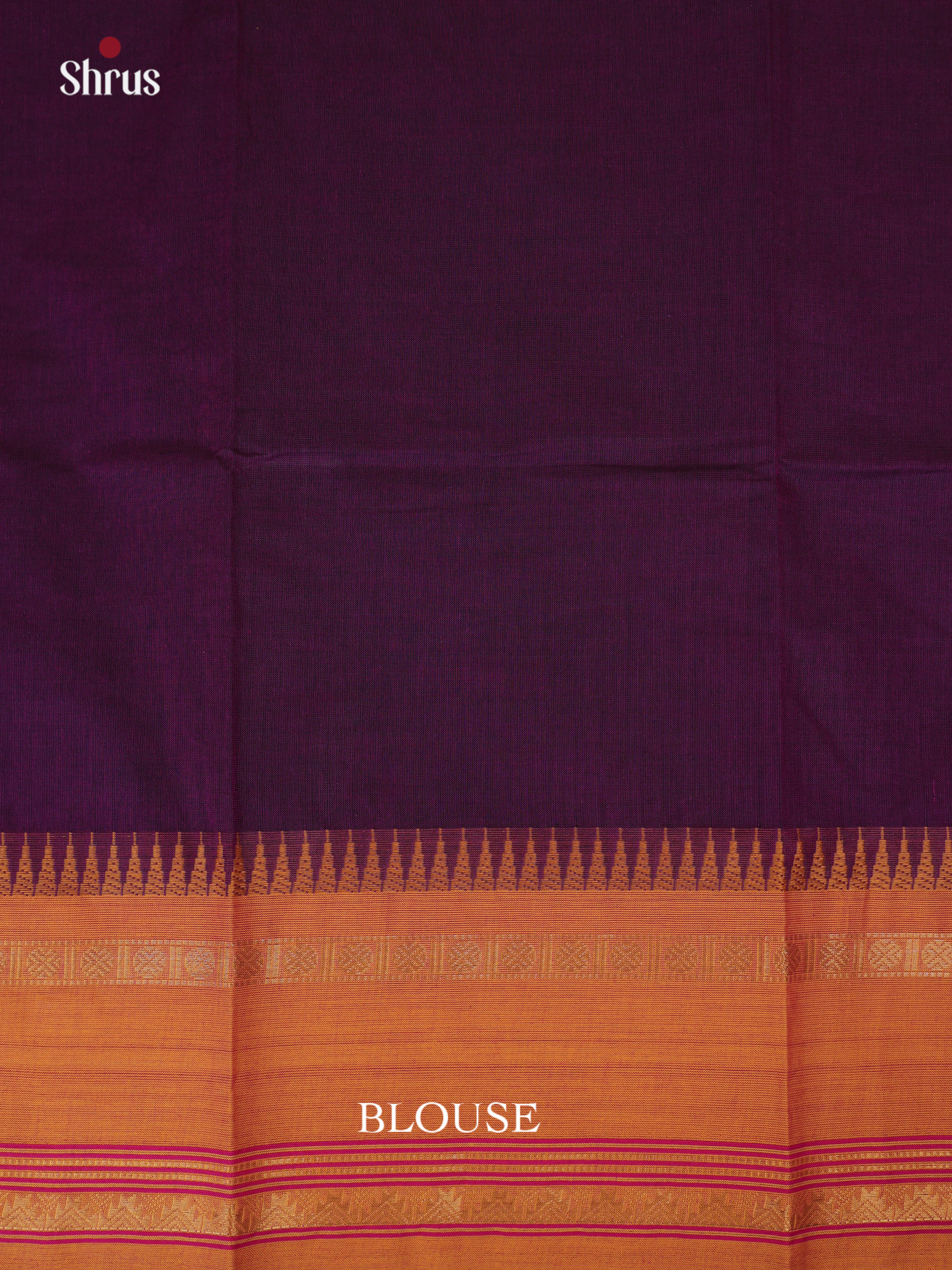 Violet & Orange - Blouse Bit