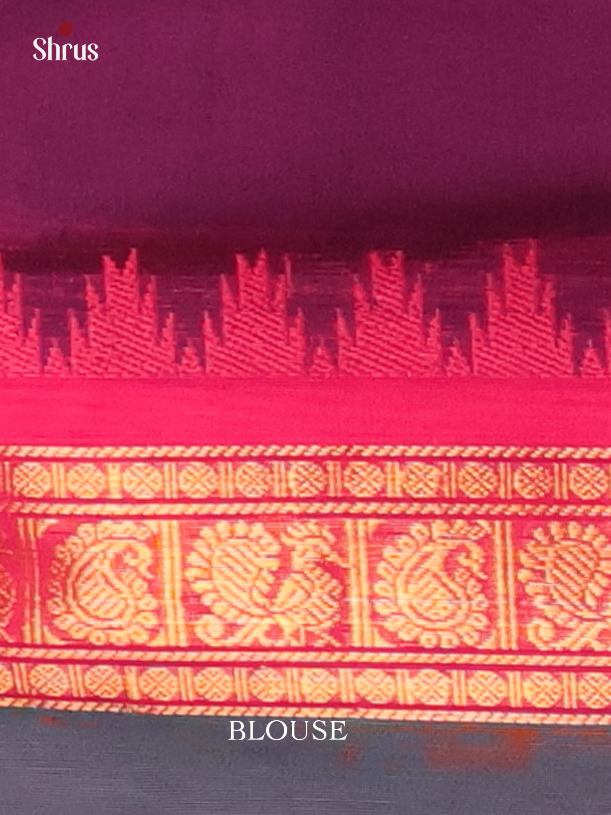 Violet & Pink - Chettinad Cotton  Saree